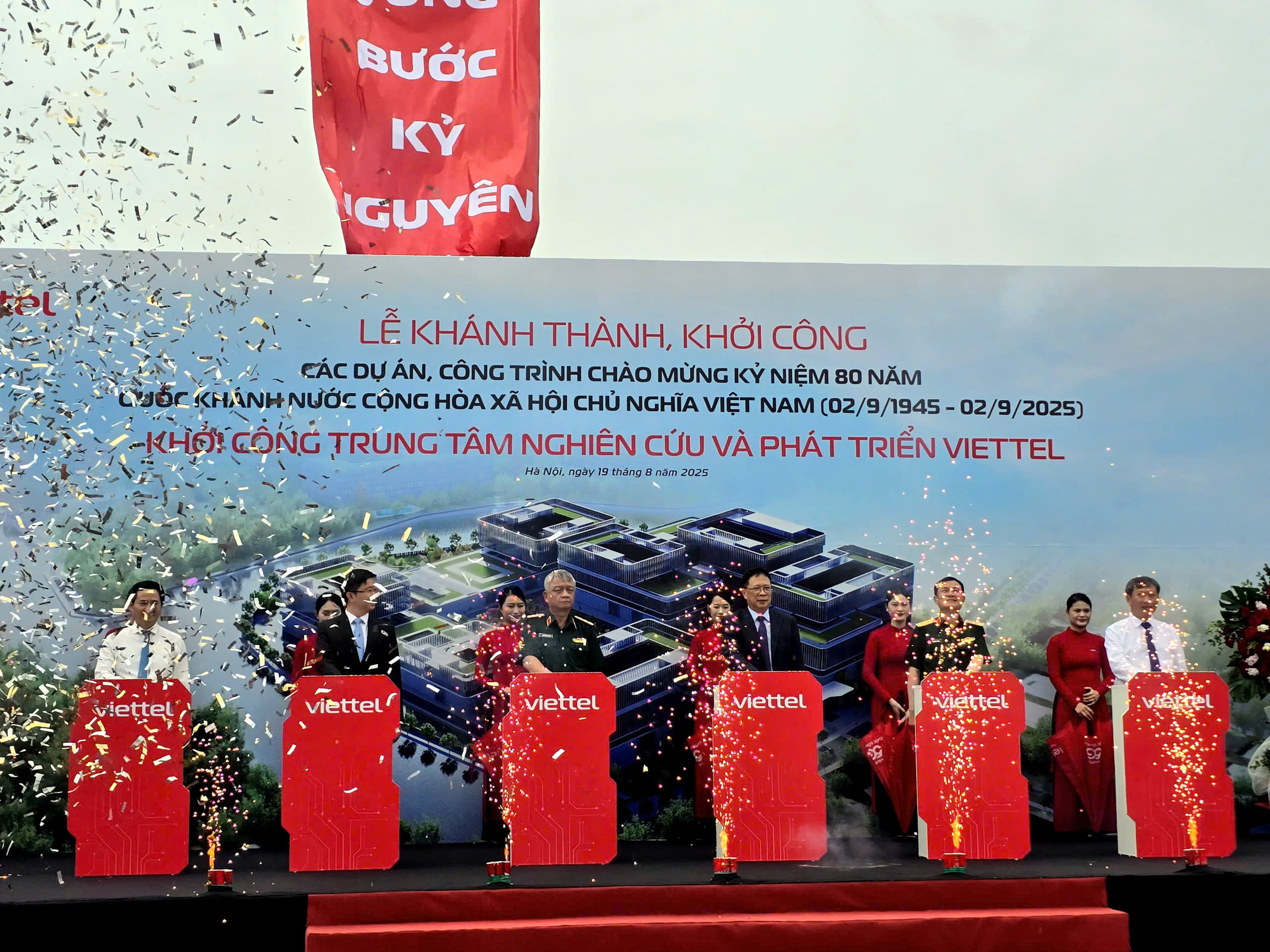 Viettel khởi công hai dự án tỷ đô, quyết tâm hoàn thành trước năm 2030