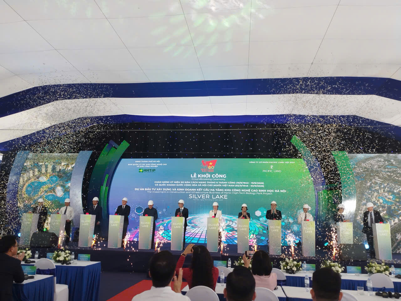 Khởi công dự án Khu công nghệ cao sinh học Hà Nội