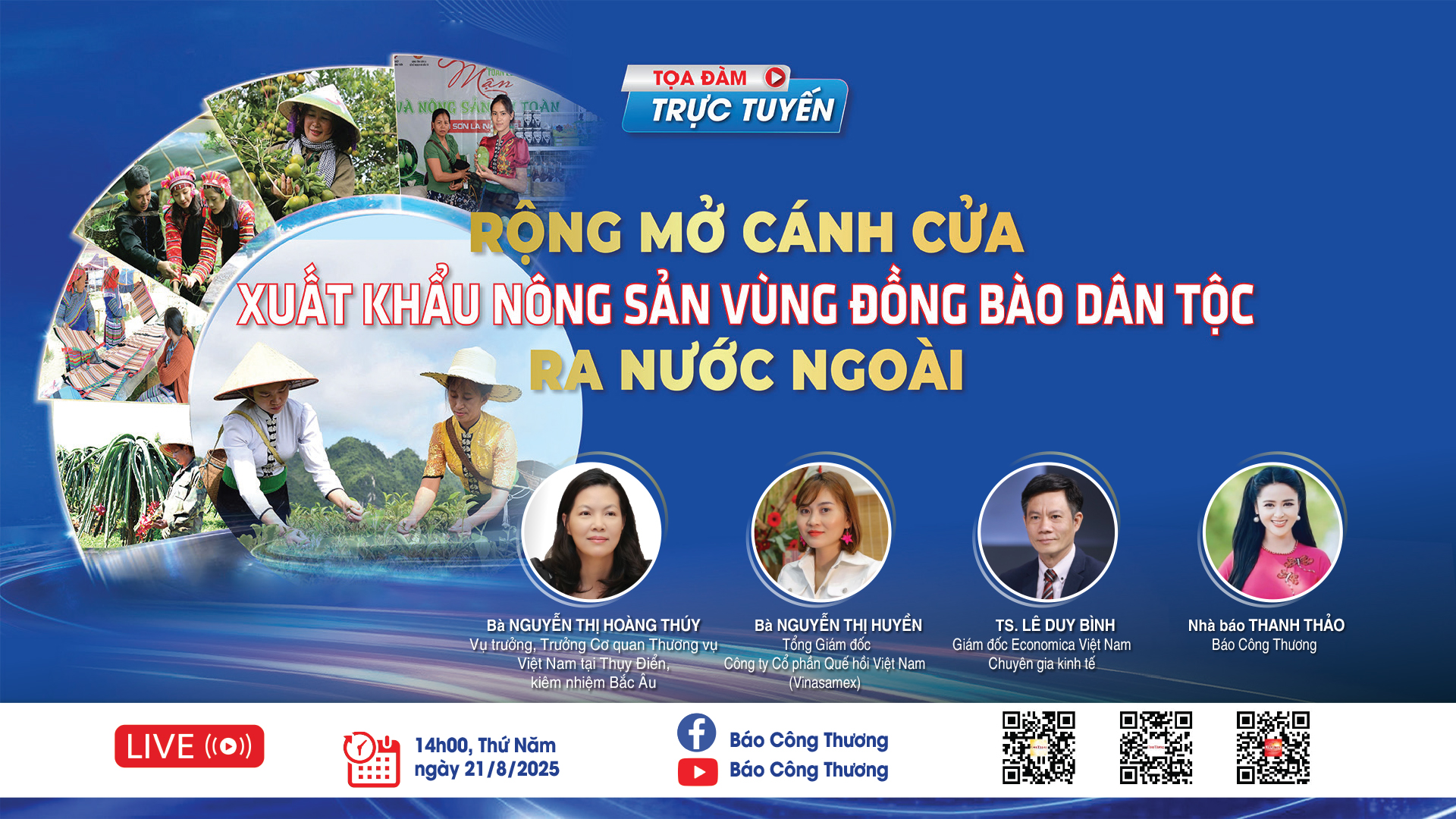 Rộng mở cánh cửa xuất khẩu nông sản vùng đồng bào dân tộc ra nước ngoài