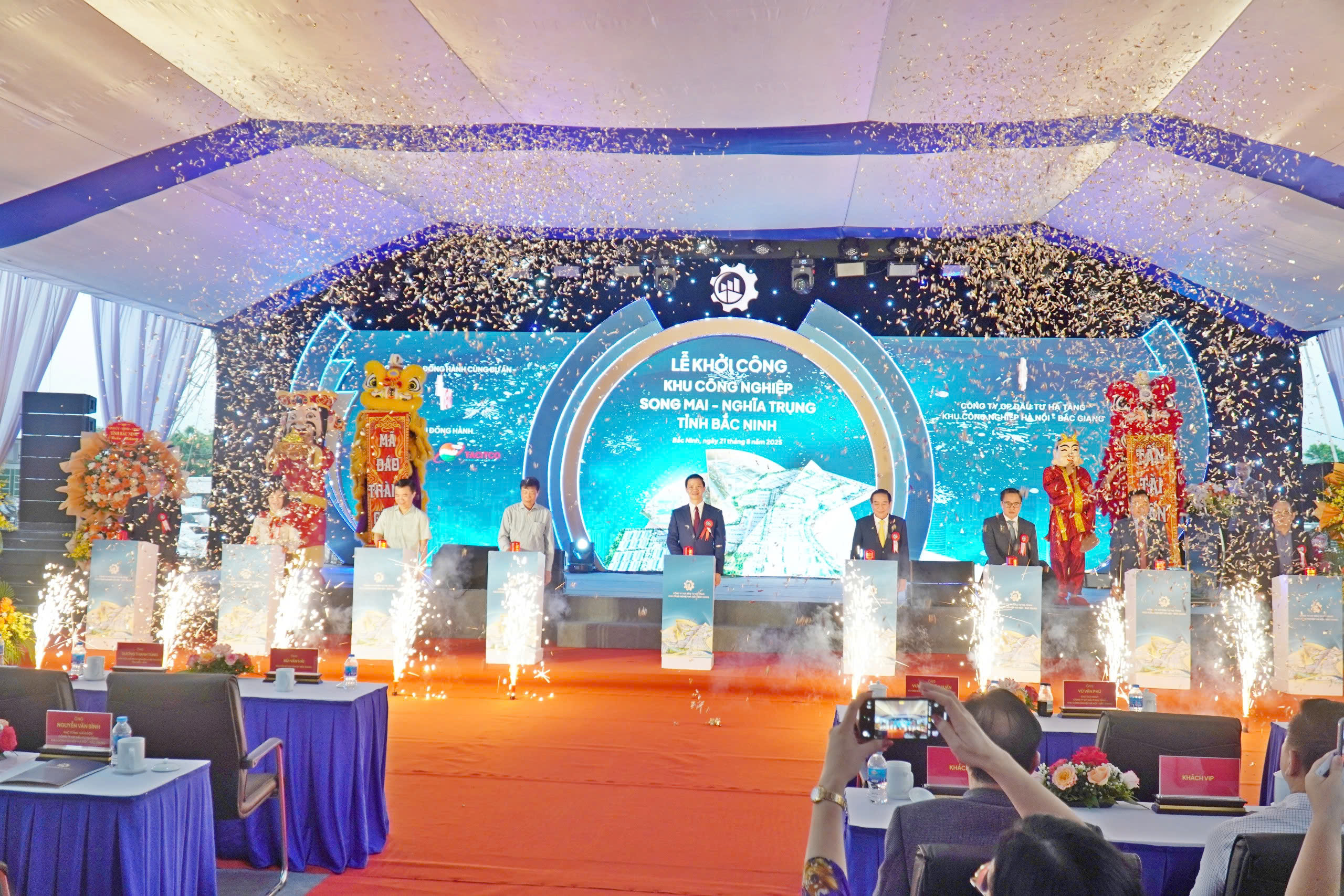 Bắc Ninh khởi công khu công nghiệp hơn 2.800 tỷ đồng