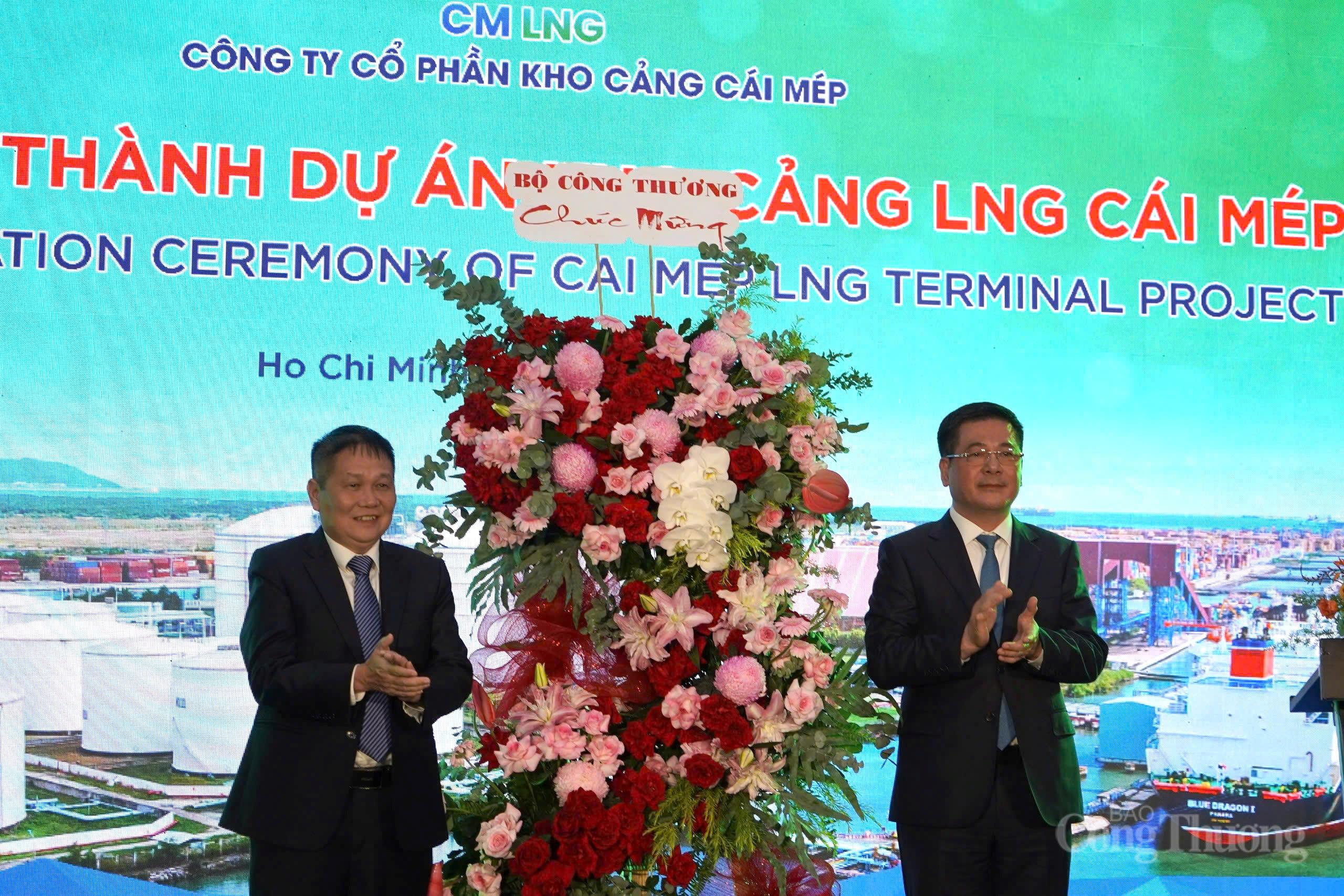 Bộ trưởng Nguyễn Hồng Diên dự lễ khánh thành kho cảng LNG Cái Mép