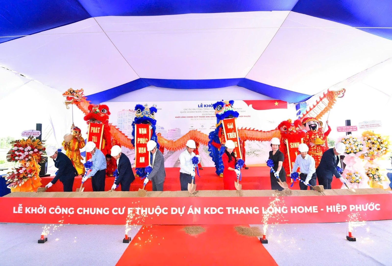 Fiato Airport City tiếp nối hành trình phát triển với lễ khởi công Block Fiesta chào mừng Quốc khánh