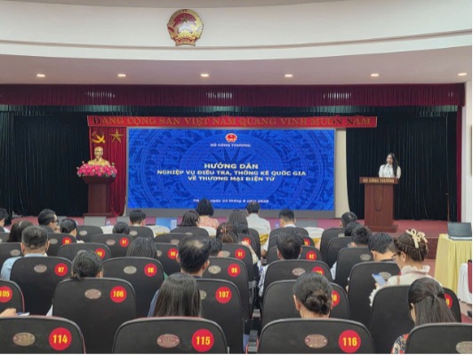 Nâng cao năng lực thống kê và thủ tục hành chính thương mại điện tử