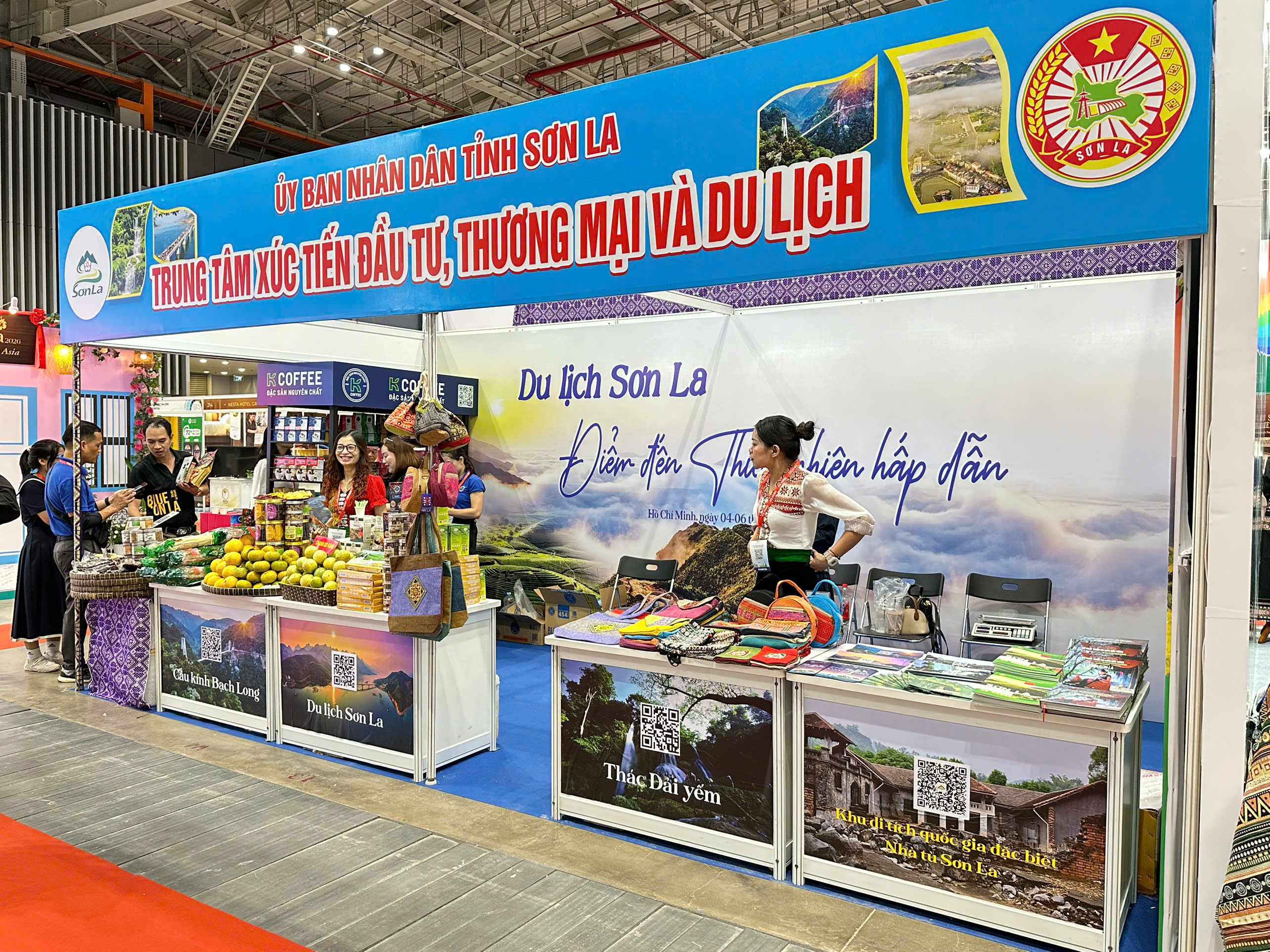 Sơn La quảng bá du lịch và sản phẩm OCOP tại ITE HCMC 2025