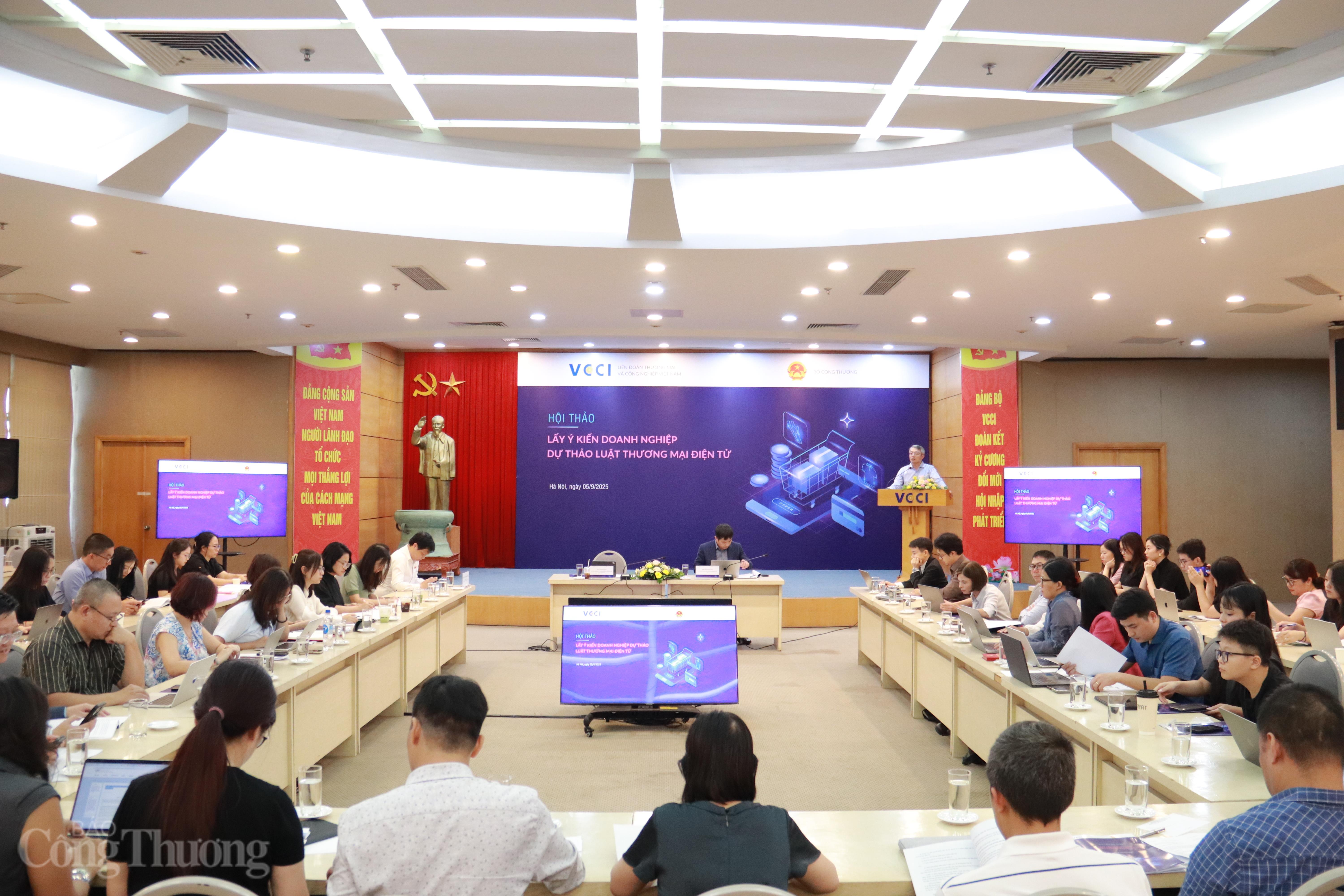 Xây dựng Luật Thương mại điện tử: Hài hòa và khả thi