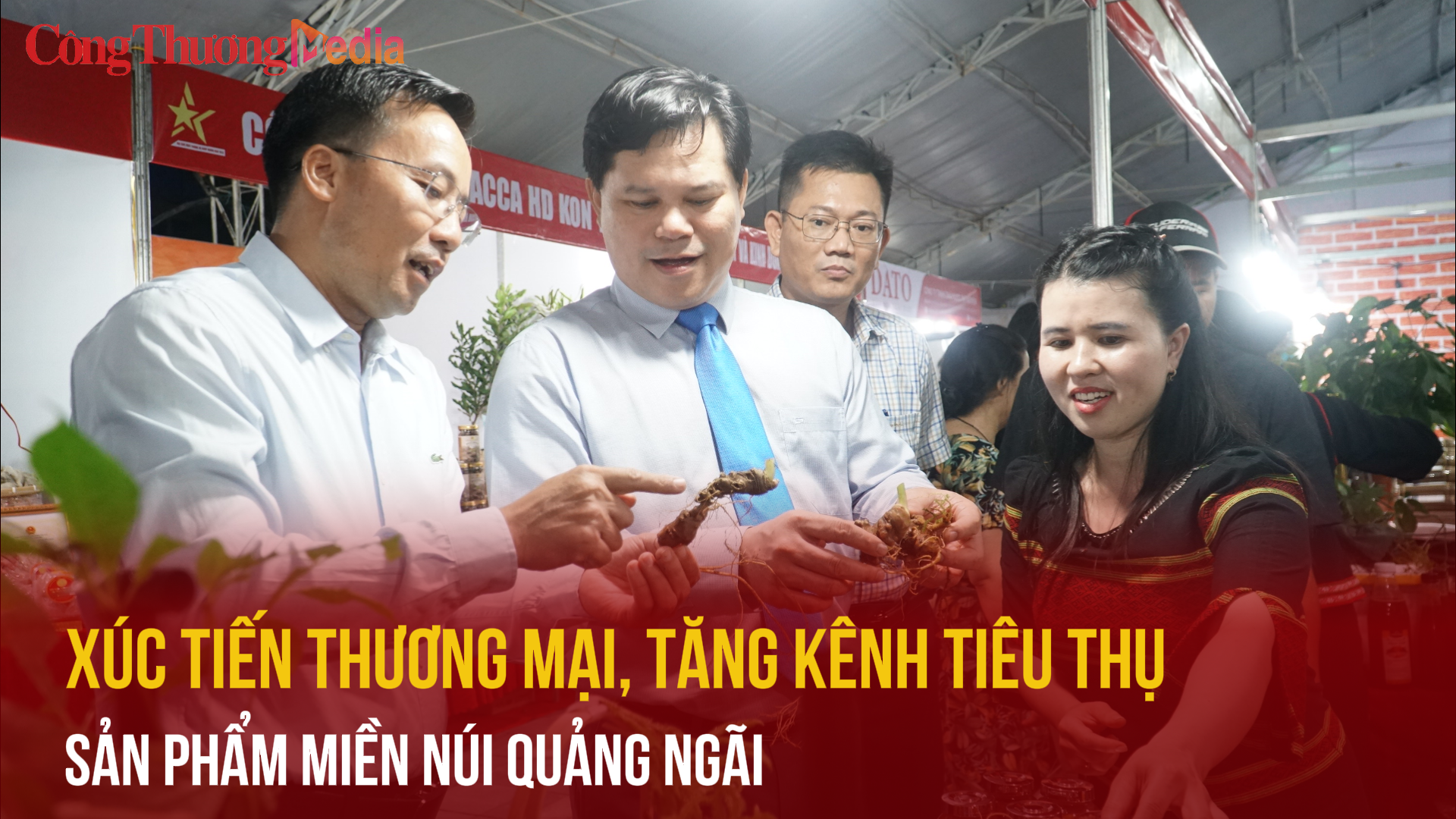 Xúc tiến thương mại, tăng kênh tiêu thụ sản phẩm miền núi Quảng Ngãi