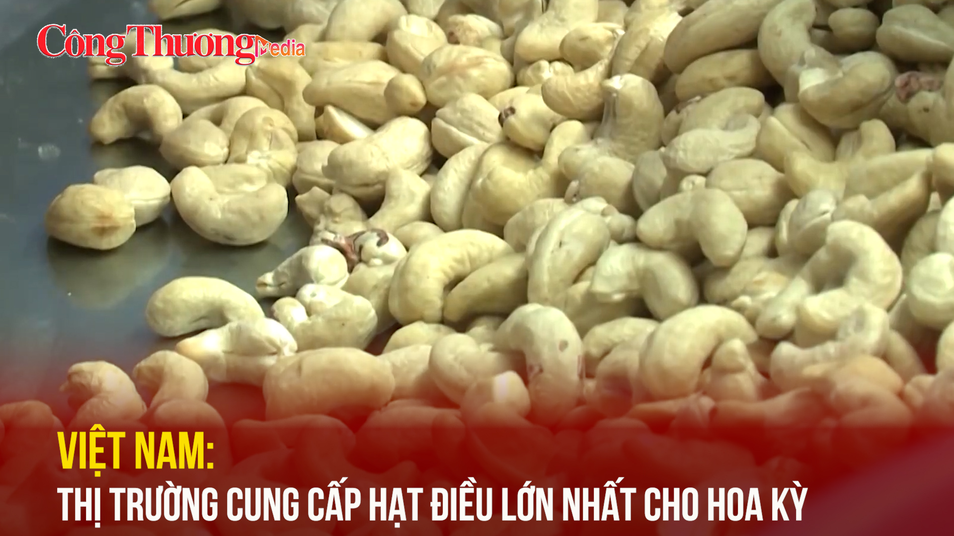 Việt Nam: Thị trường cung cấp hạt điều lớn nhất cho Hoa Kỳ