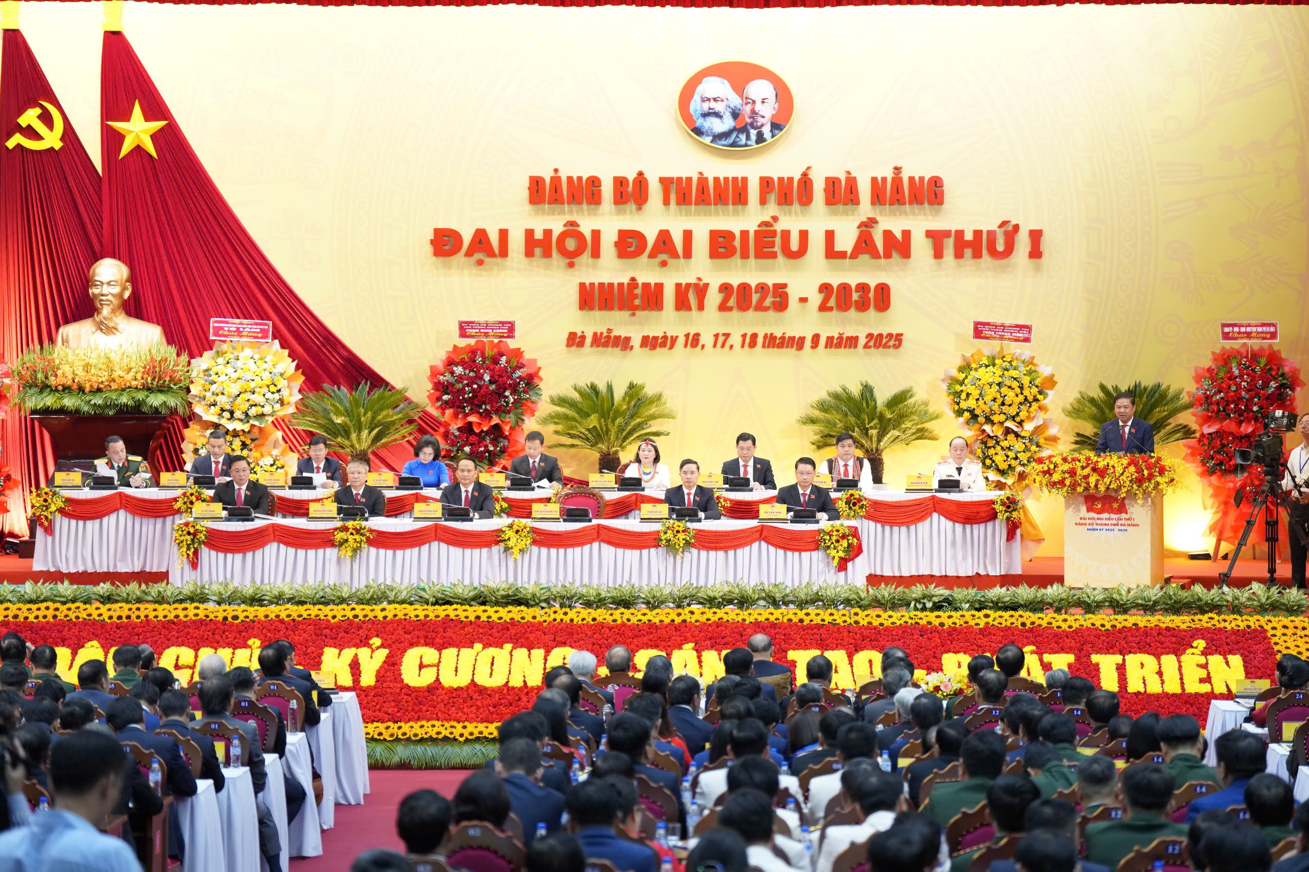 Khai mạc Đại hội đại biểu Đảng bộ Đà Nẵng lần thứ I, nhiệm kỳ 2025 – 2030