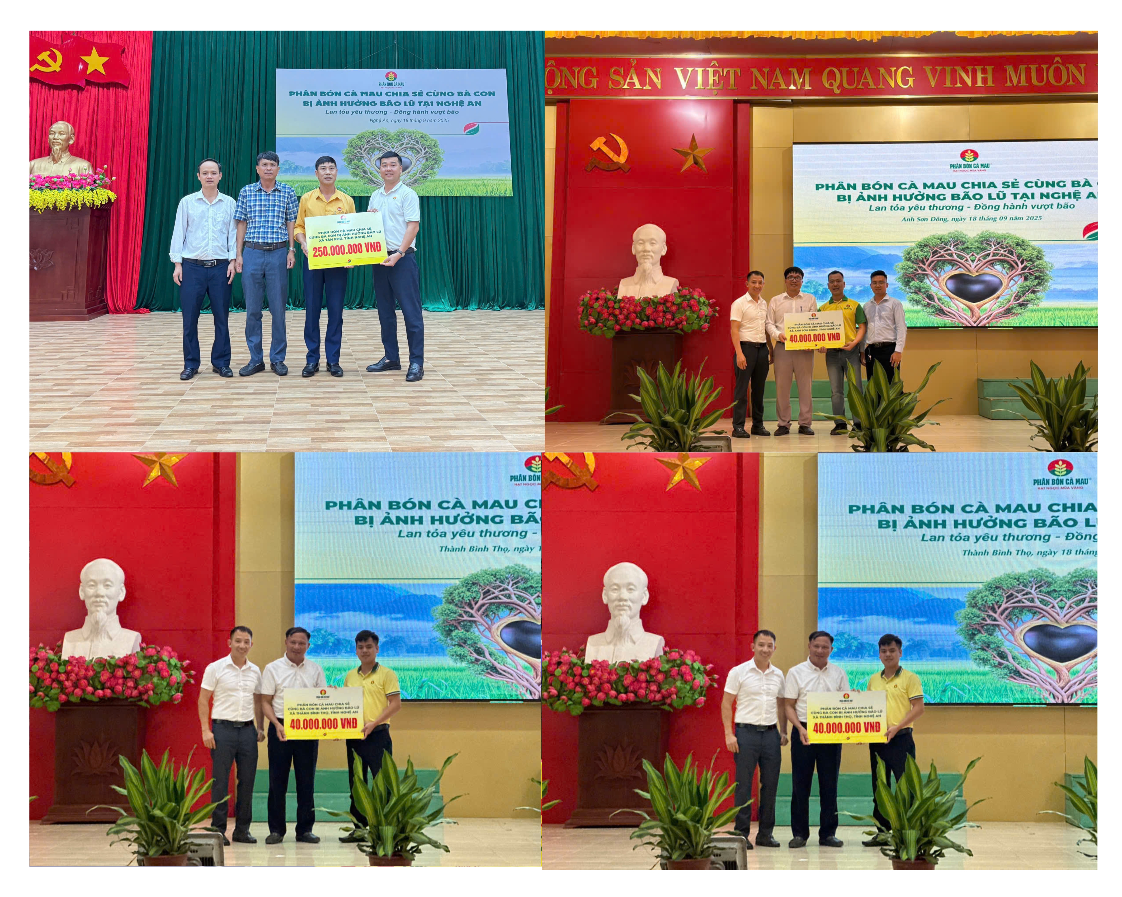 Lan tỏa yêu thương-PVCFC đồng hành cùng đồng bào Nghệ An sau thiên tai