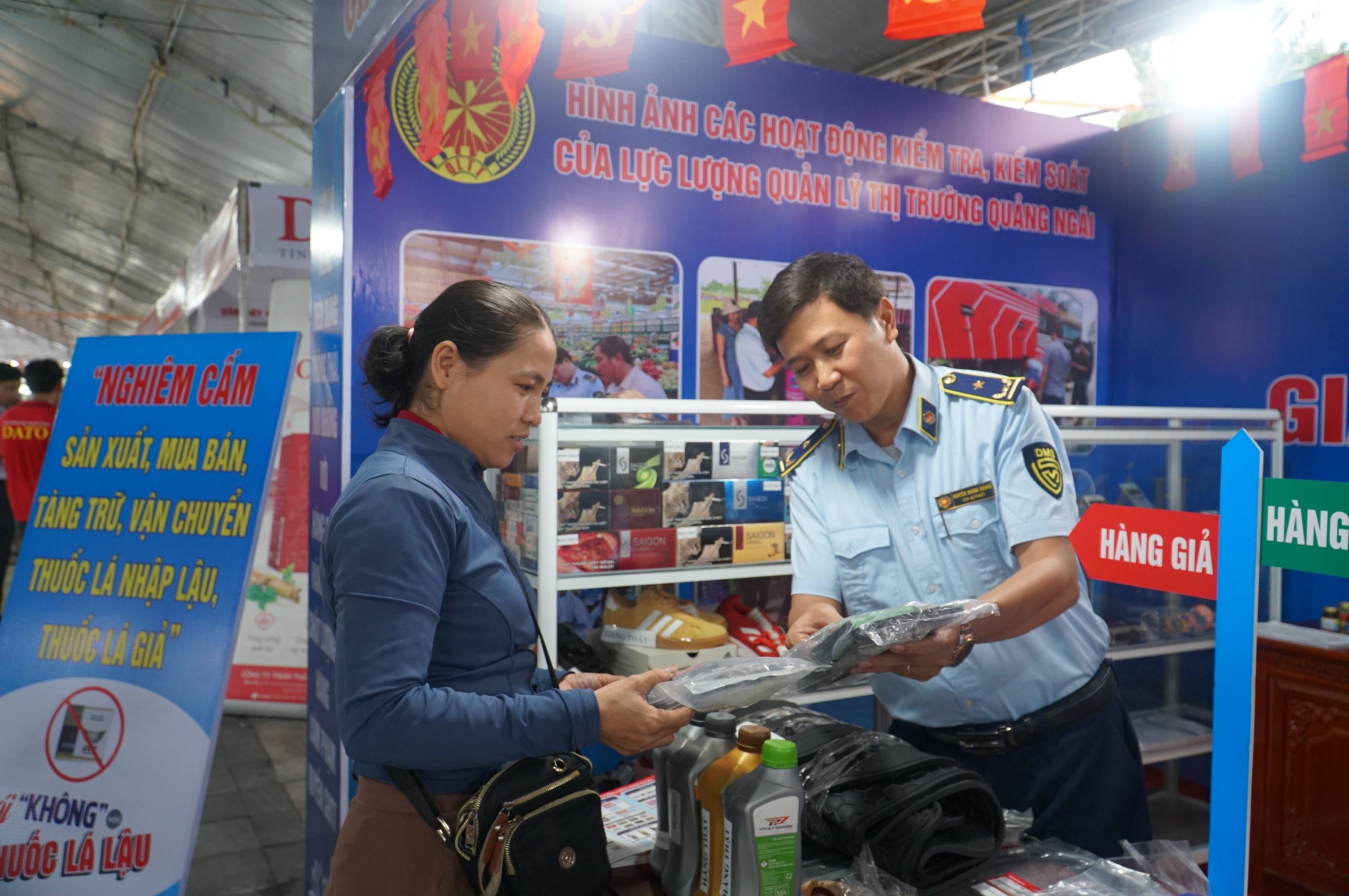 Quảng Ngãi đẩy mạnh chống gian lận thương mại dịp cuối năm