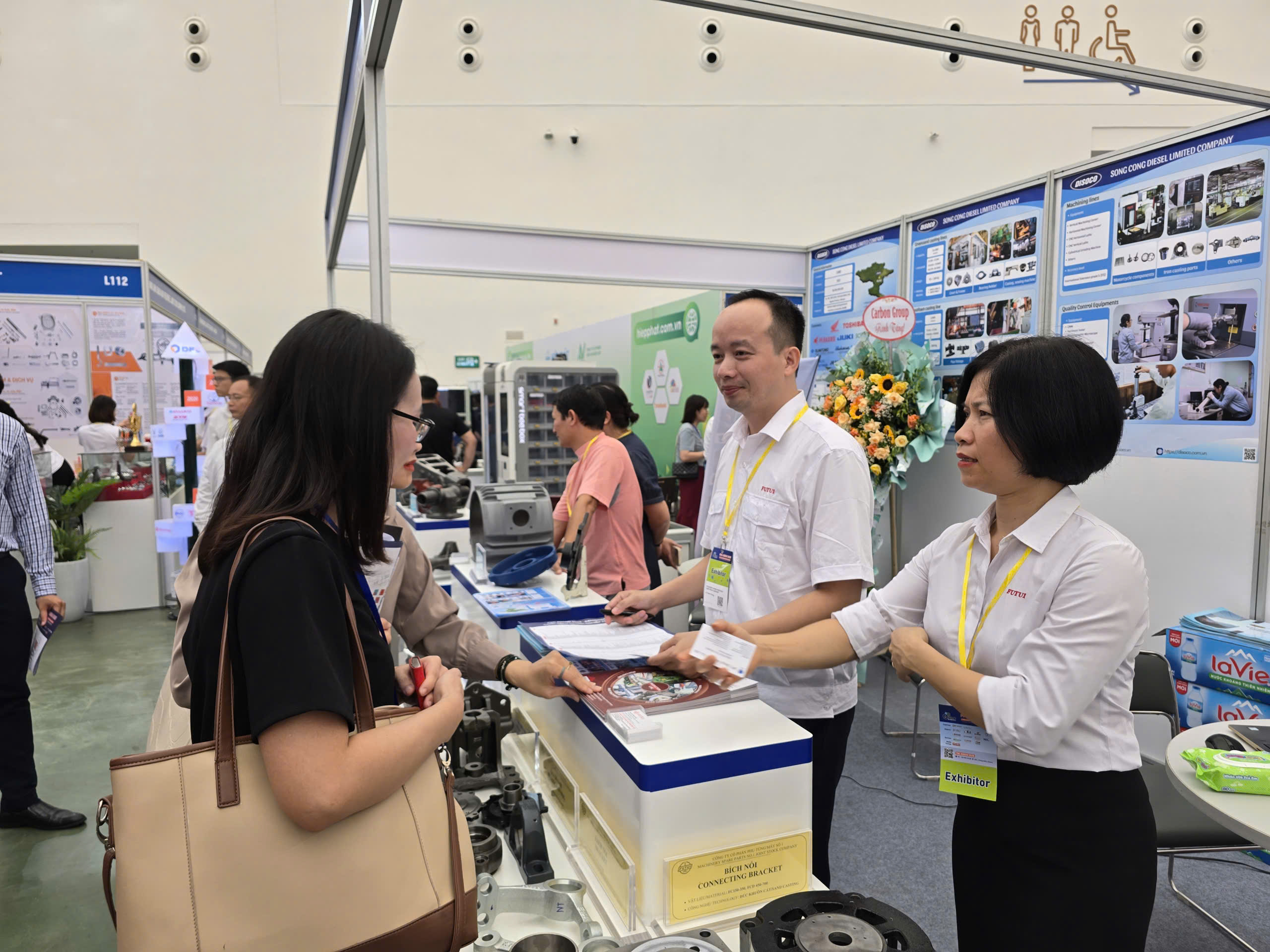 VEAM ghi dấu ấn tại Hội chợ triển lãm công nghiệp hỗ trợ Hà Nội