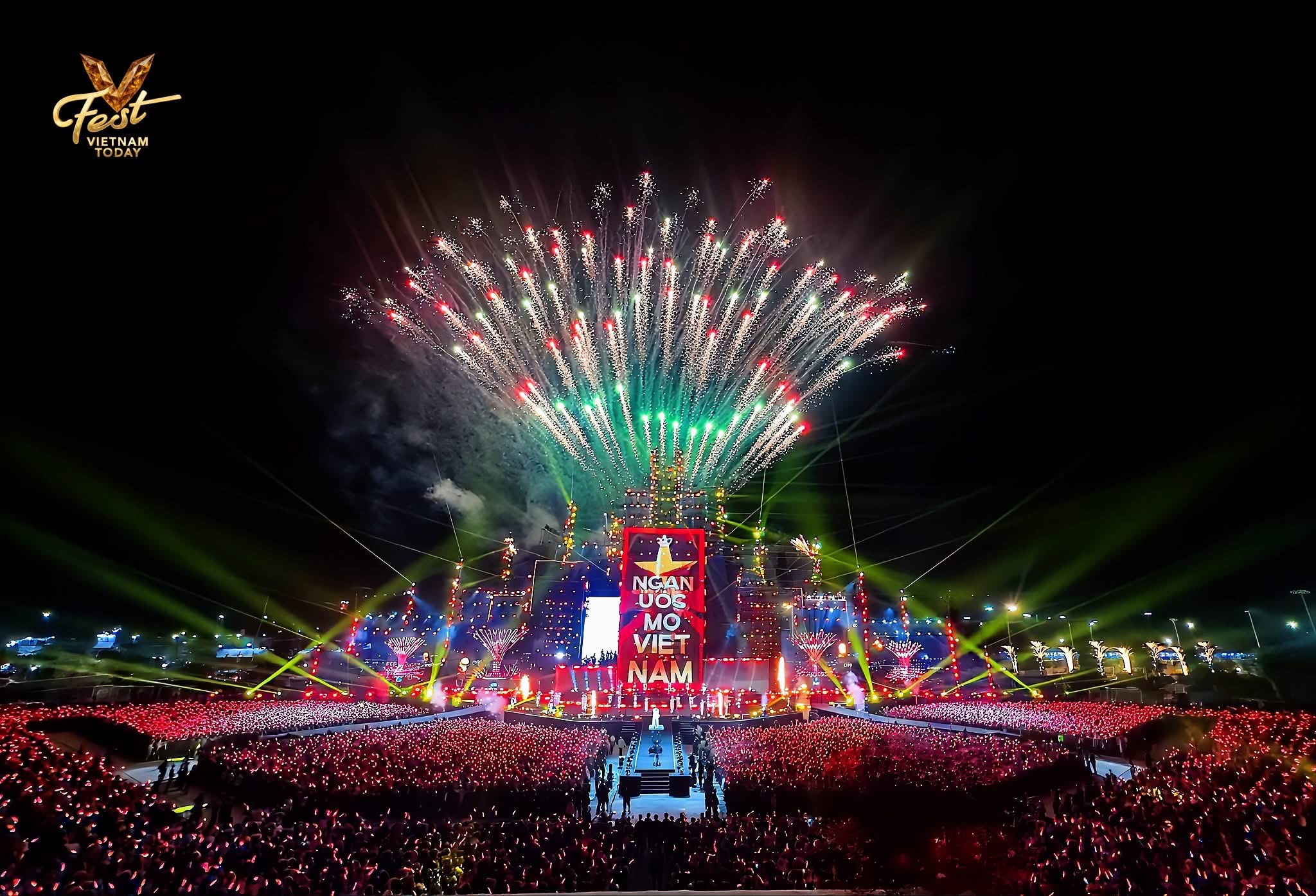 Hơn 20.000 khán giả bùng nổ cảm xúc với đại tiệc âm nhạc V Fest 2025