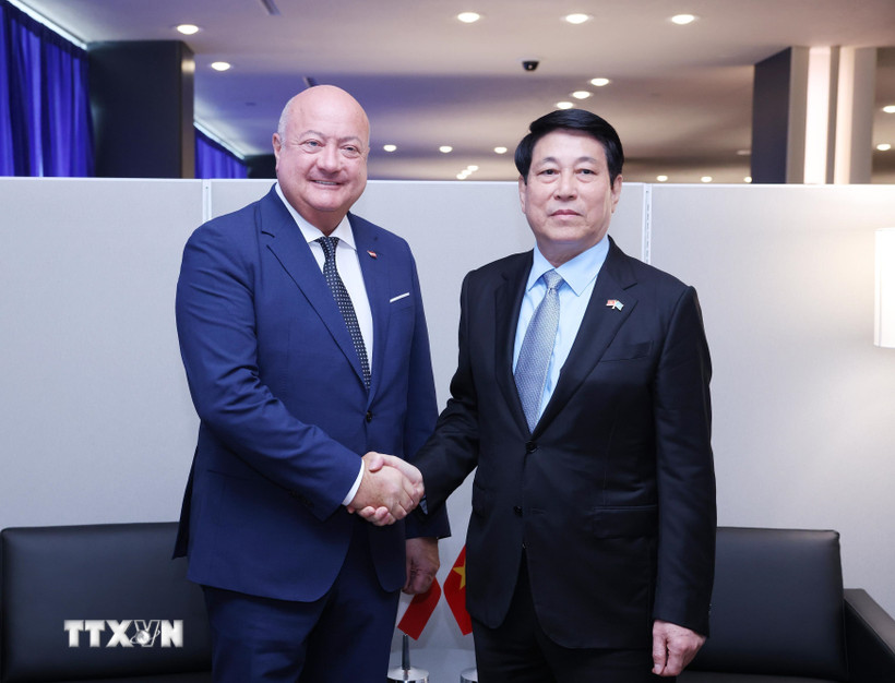 Chủ tịch nước gặp mặt nguyên thủ, lãnh đạo các nước tại Hoa Kỳ