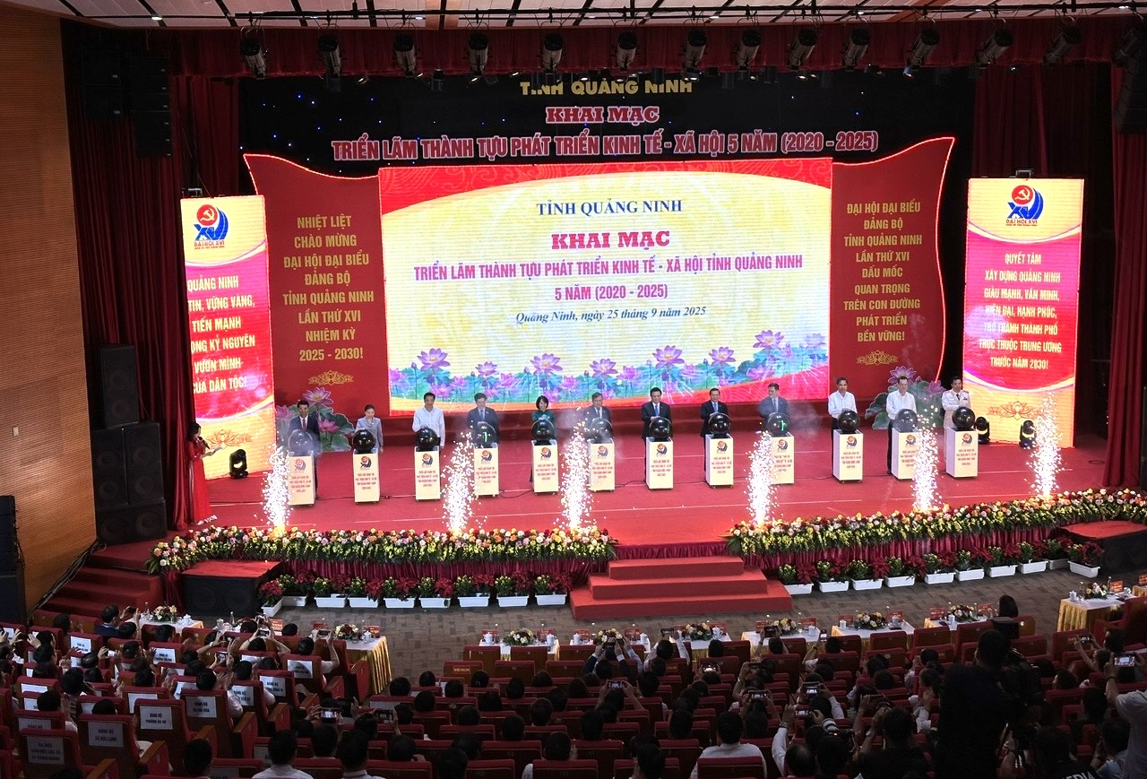 Bức tranh Quảng Ninh phát triển qua Triển lãm thành tựu 2020-2025