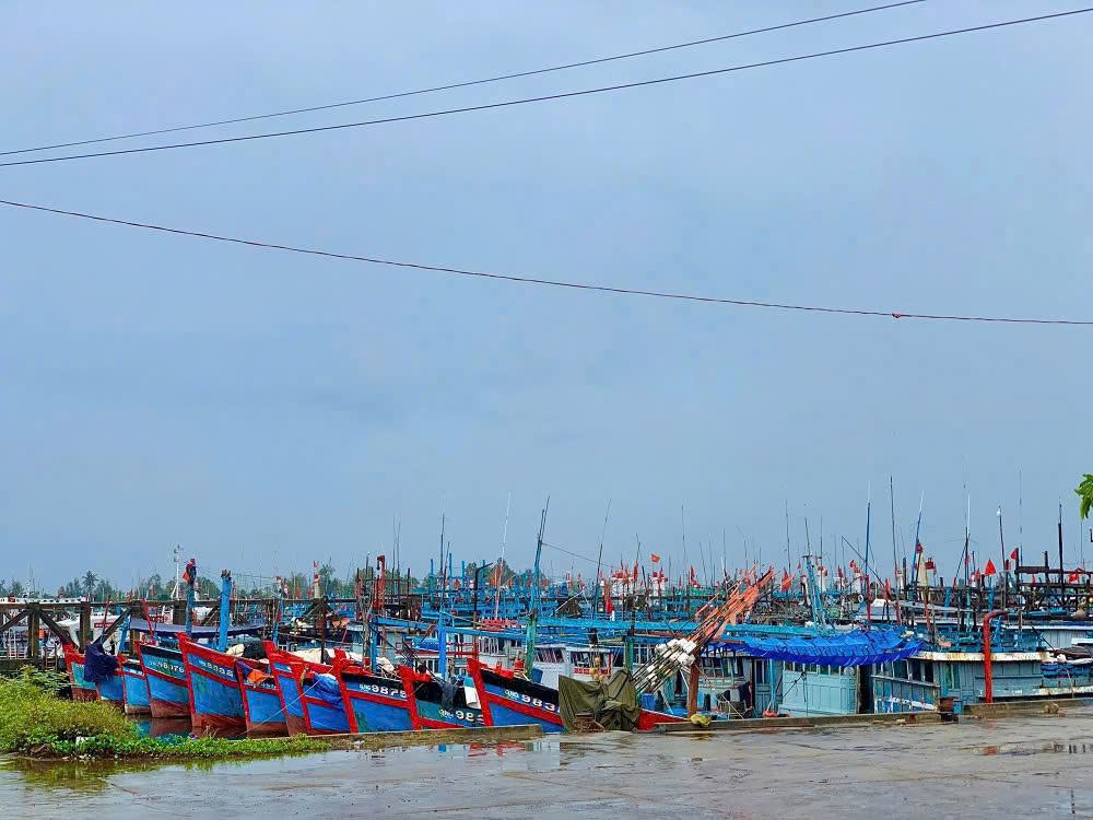 Quảng Ngãi: Cấm các loại tàu thuyền ra biển từ 17 giờ ngày 27/9