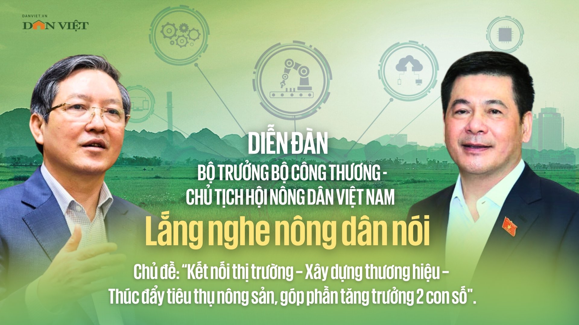 Ngày 1/10: Bộ trưởng Bộ Công Thương đối thoại trực tiếp với nông dân