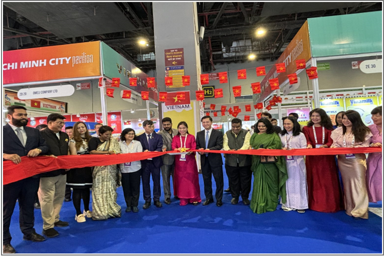 Nông sản Việt khẳng định thương hiệu tại World Food India 2025