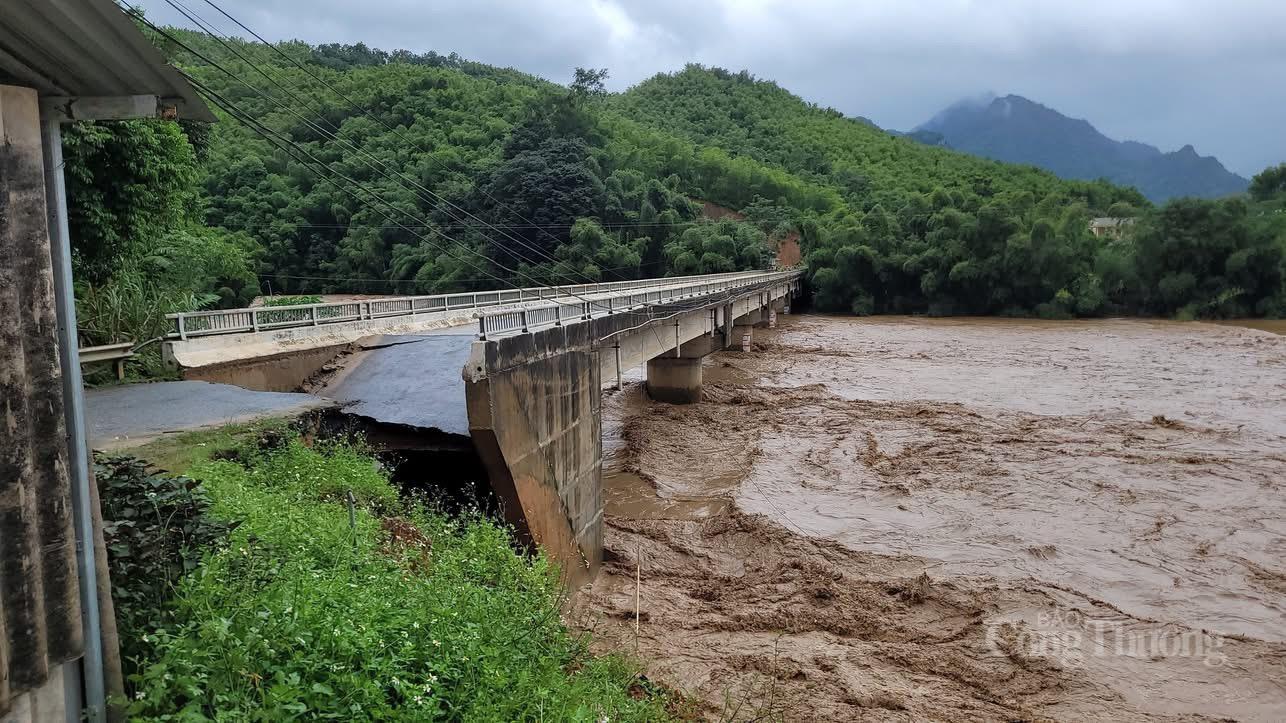 Sập cầu Sơn Thủy, hàng trăm hộ dân tại Thanh Hóa bị cô lập