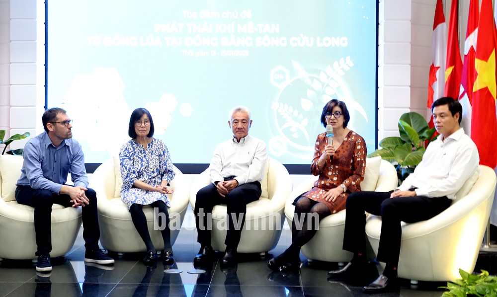 Đồng bằng sông Cửu Long: Tọa đàm về phát thải khí mê-tan từ đồng ruộng