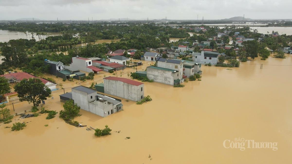 Thanh Hoá: Nhiều địa phương 'chìm' trong lũ sau bão số 10