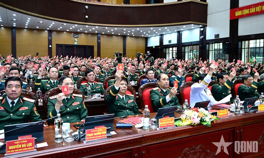 Nhiều ý kiến tâm huyết tại Đại hội đại biểu Đảng bộ Quân đội  lần thứ XII