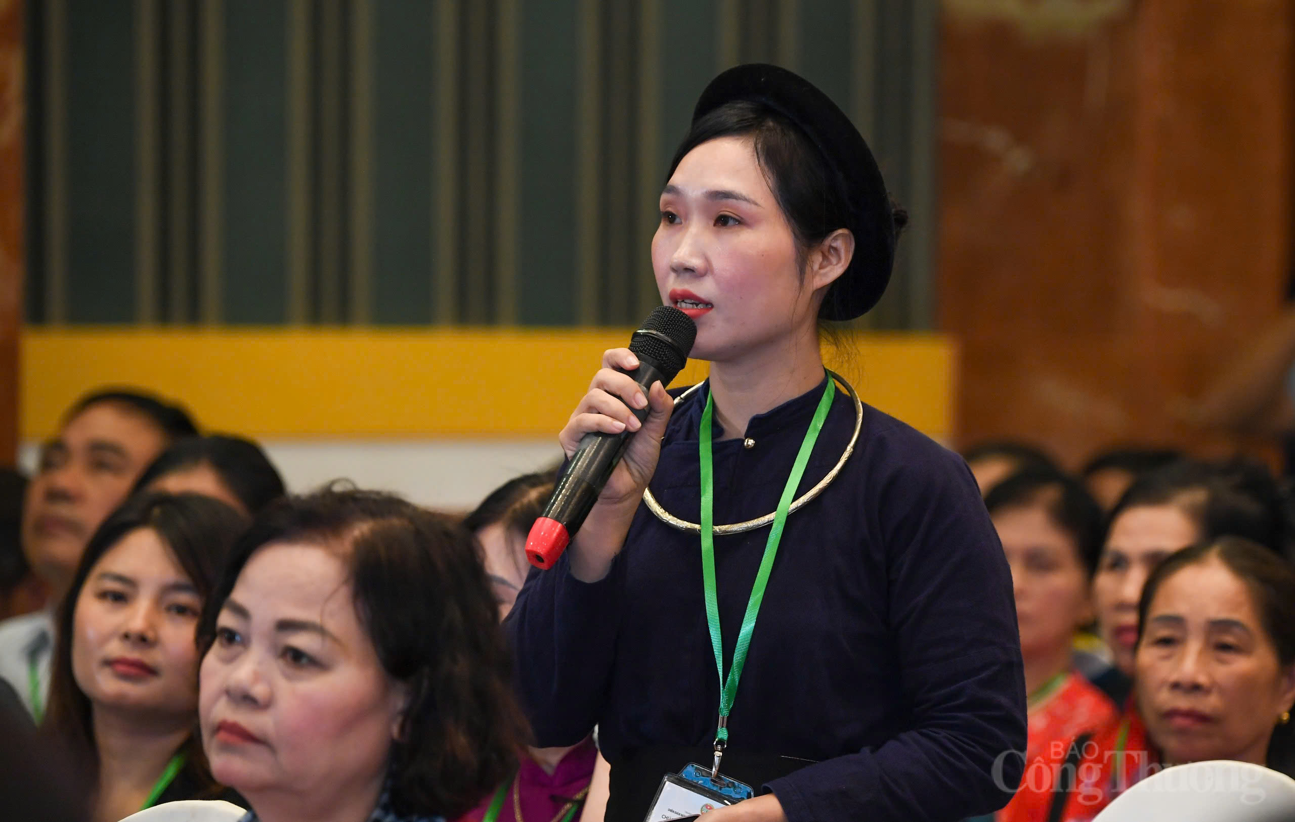 Bà Vương Thị Hương - Giám đốc Hợp tác xã Nông sản Toàn thương, tỉnh Lạng Sơn.