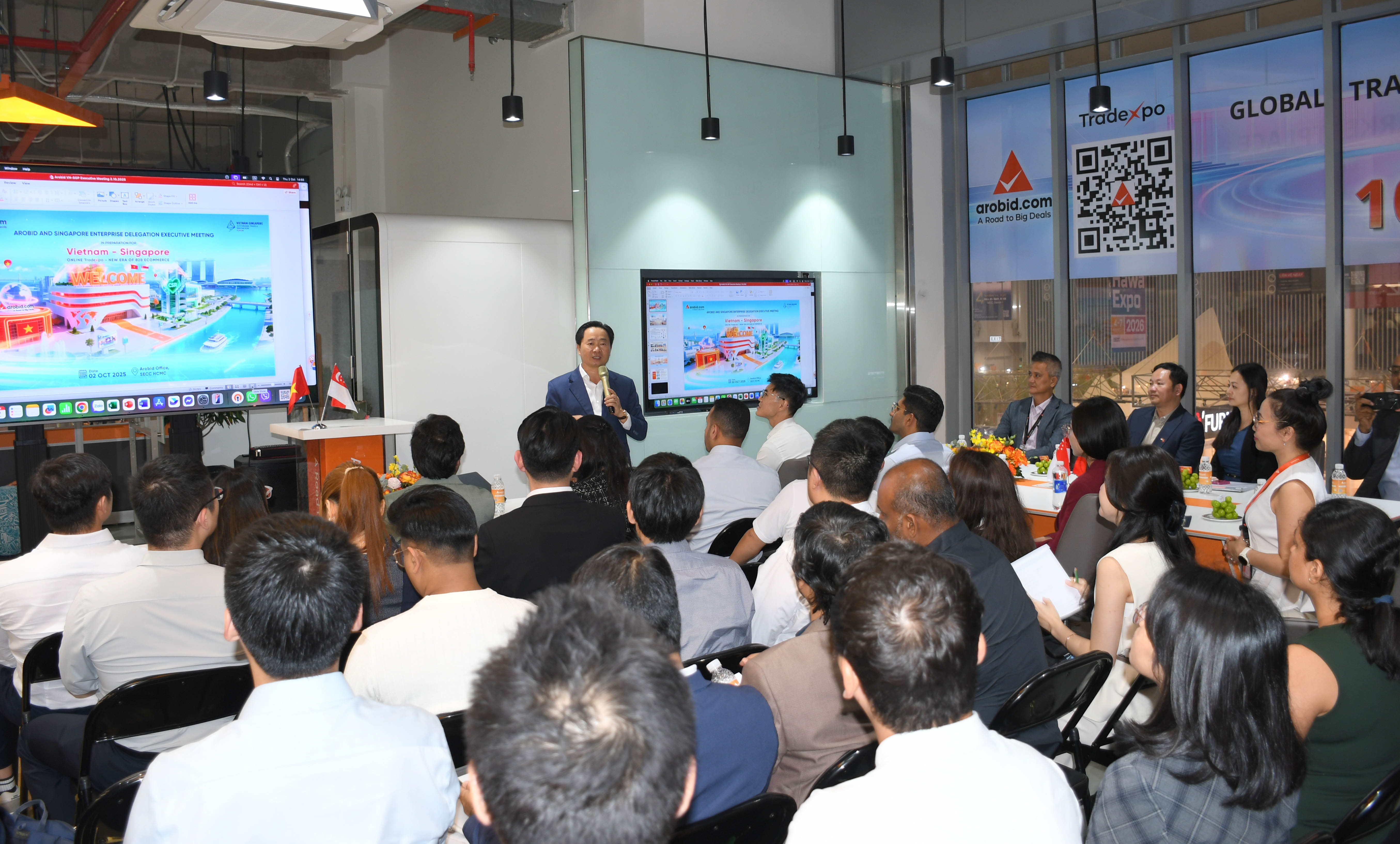 Tập đoàn đa quốc gia quan tâm đầu tư vào Việt Nam qua nền tảng Arobid