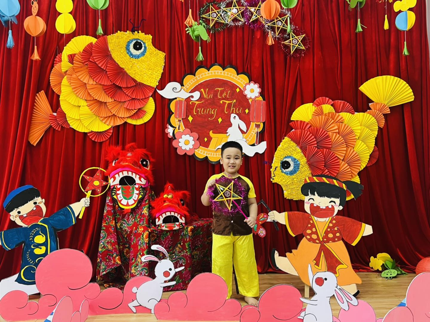 Set decor Trung thu trọn gói 
