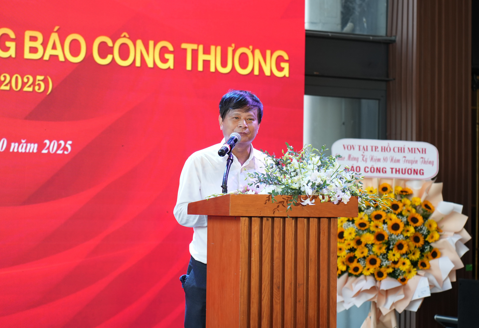 Ông Trần Trọng Dũng - Phó Chủ tịch Hội Nhà báo Việt Nam, phụ trách khu vực phía Nam, đánh giá cao những thành tựu mà Báo Công Thương đã đạt được trên nhiều lĩnh vực.