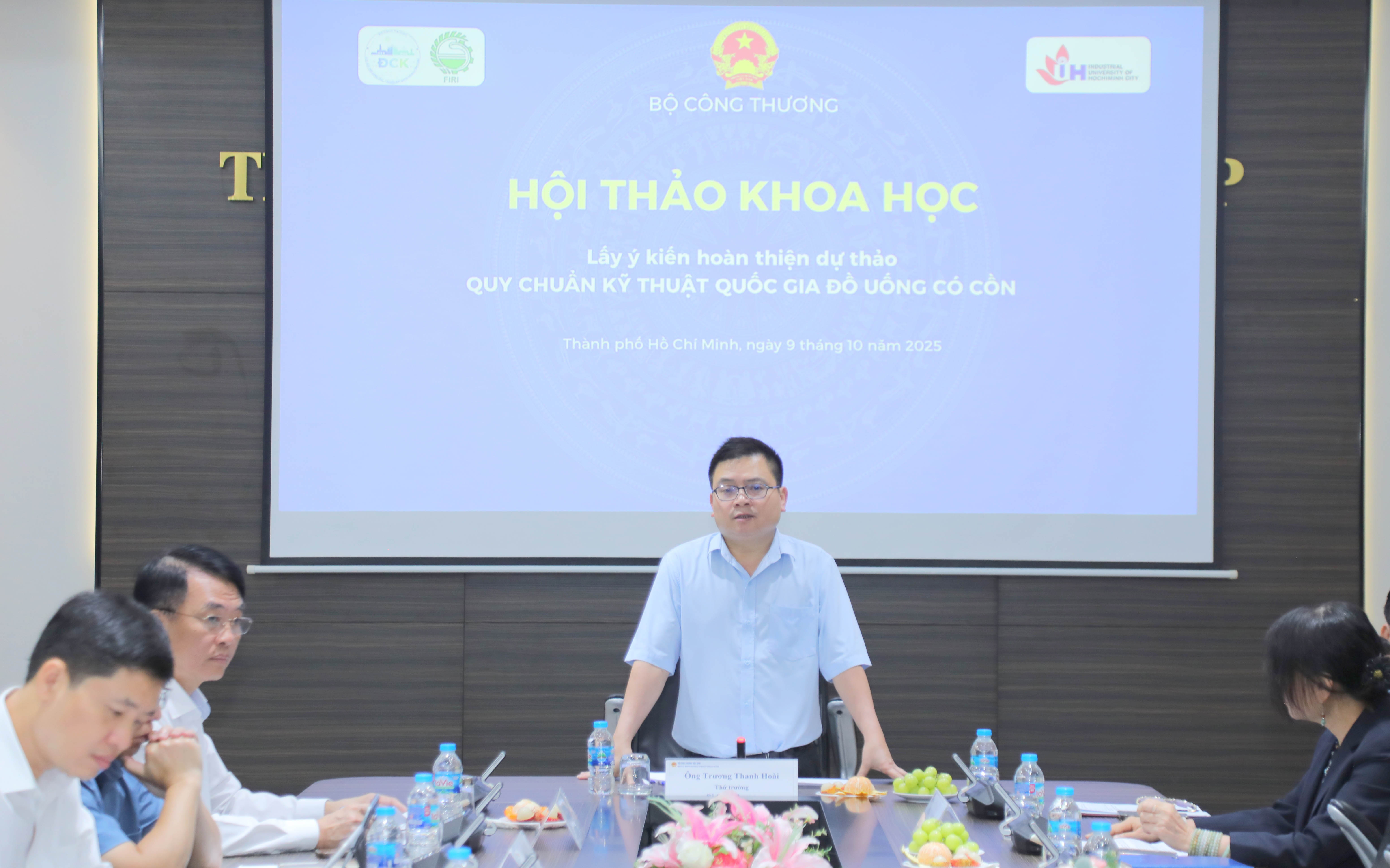 Bộ Công Thương lấy ý kiến quy chuẩn mới sản phẩm đồ uống có cồn