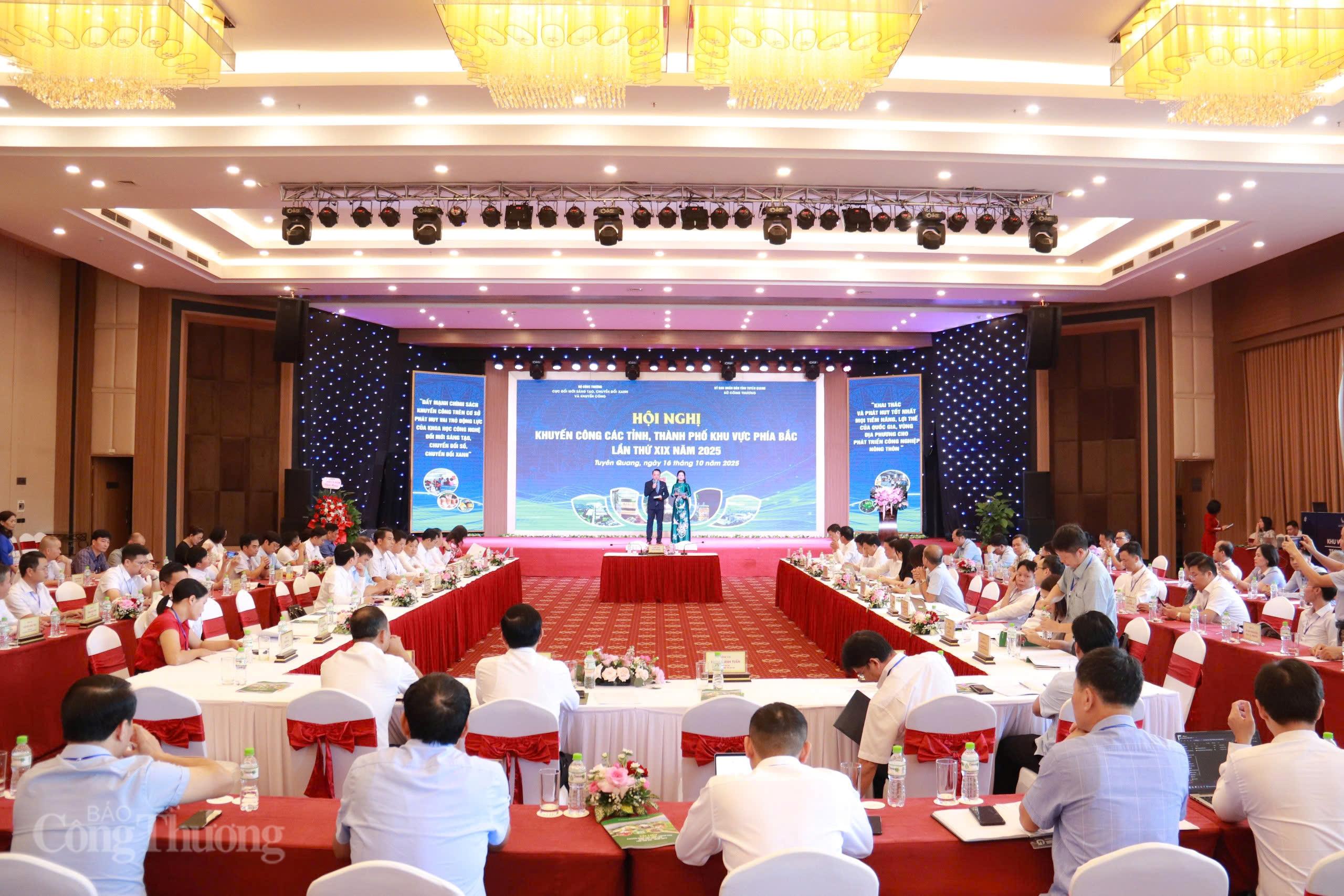 Khai mạc Hội nghị Khuyến công các tỉnh, thành phố khu vực phía Bắc năm 2025