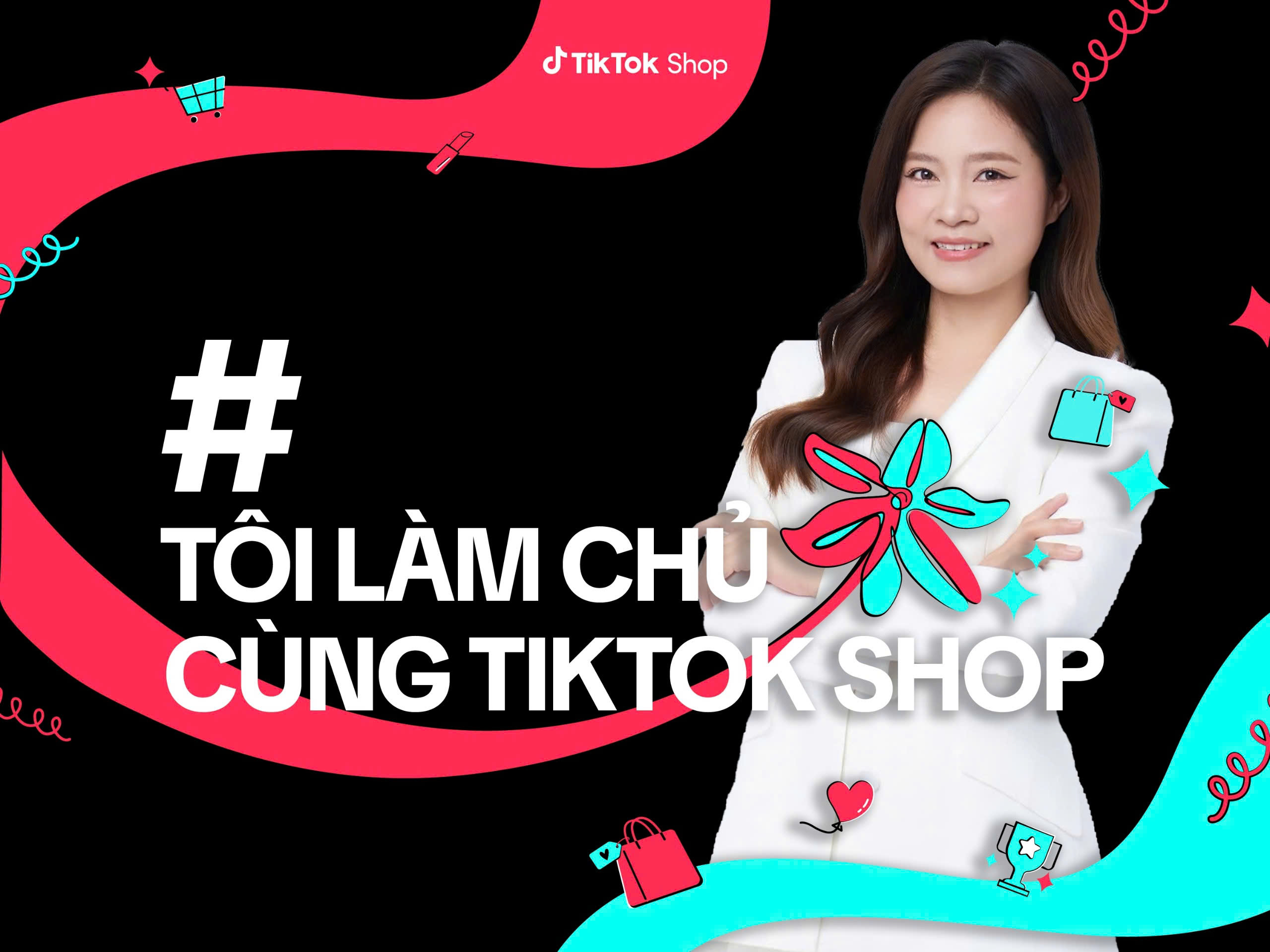 Bà Trần Thị Tân: Trao quyền 'làm chủ' cho phụ nữ trên TikTok Shop