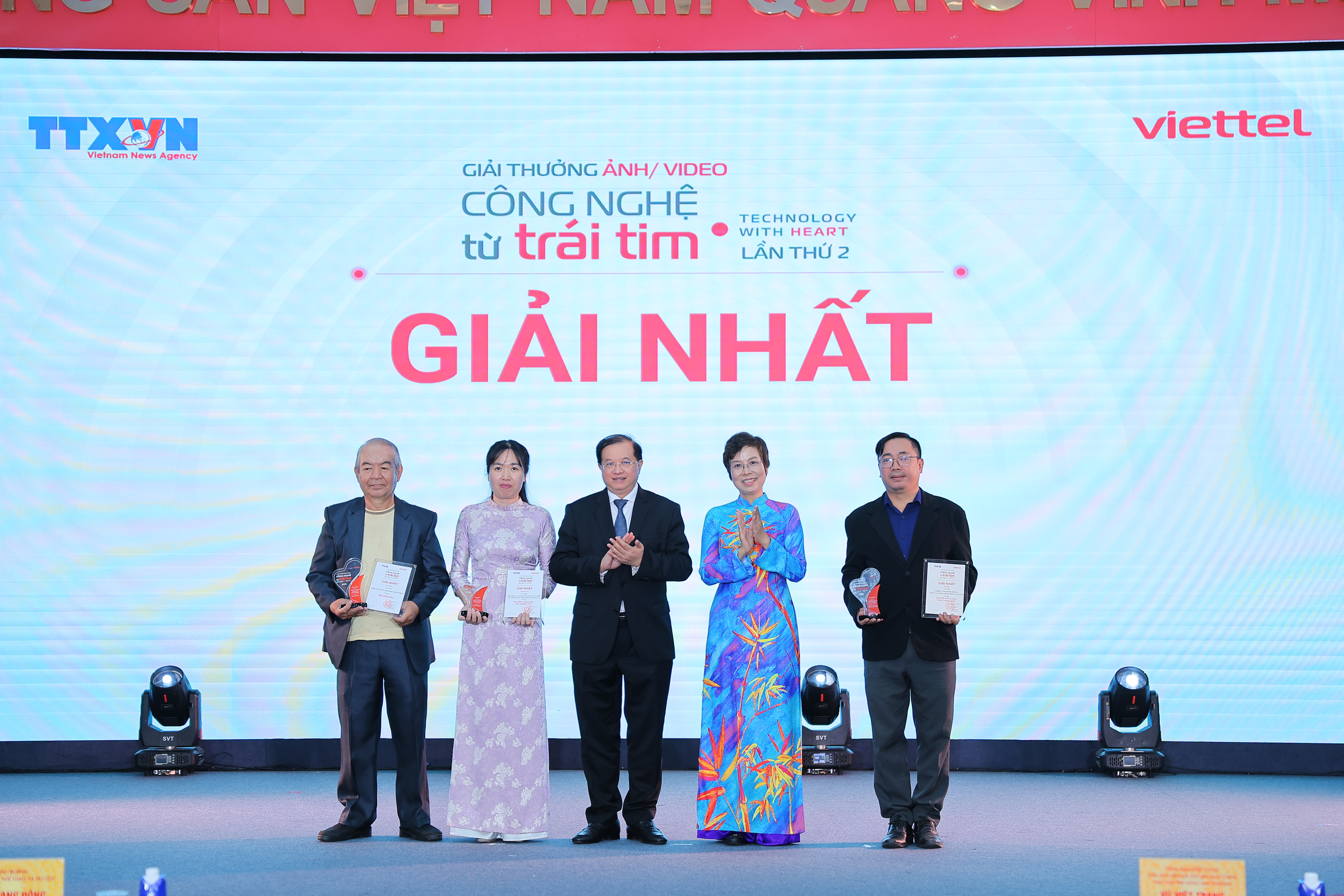 32 tác phẩm xuất sắc được trao giải thưởng “công nghệ từ trái tim