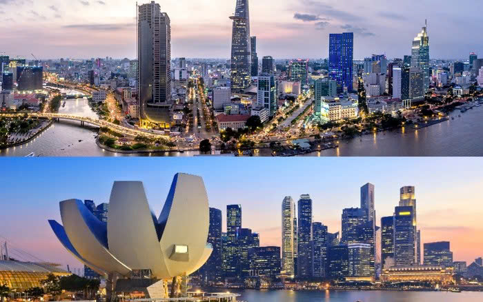 Thương mại Việt Nam - Singapore tăng tốc mạnh mẽ trong năm 2025