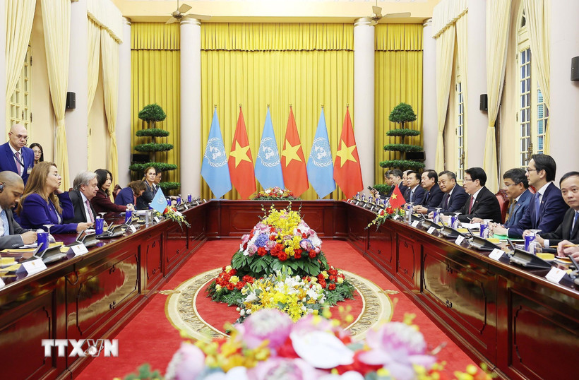 Tổng Thư ký Liên hợp quốc đánh giá cao vị thế và đóng góp tích cực của Việt Nam