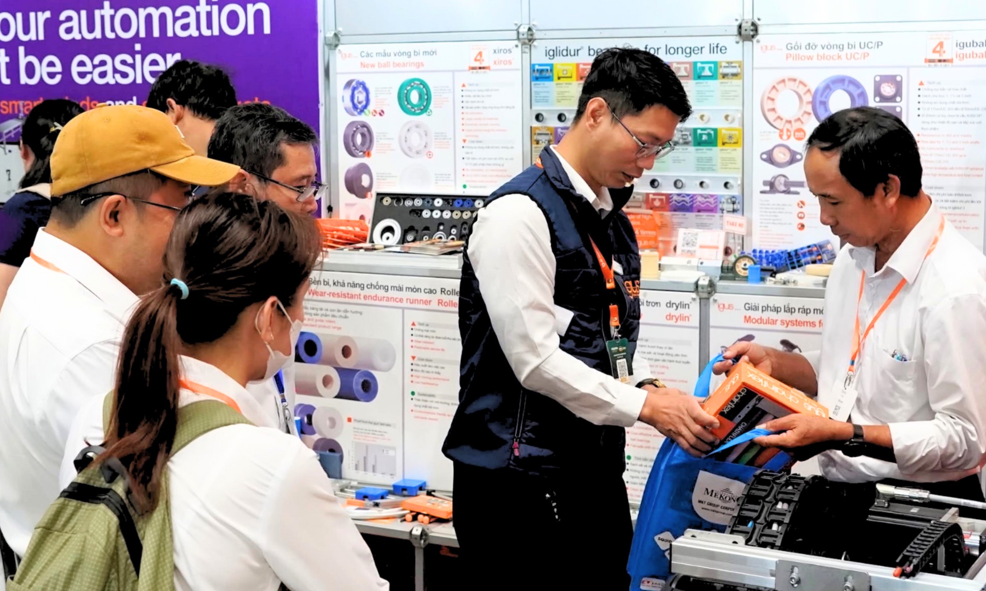 igus® Việt Nam giới thiệu giải pháp công nghiệp bền vững tại VIMF Bắc Ninh 2025