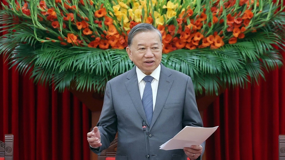 Toàn văn phát biểu của Tổng Bí thư Tô Lâm tại Hội thảo quốc tế Việt Nam học lần thứ Bảy