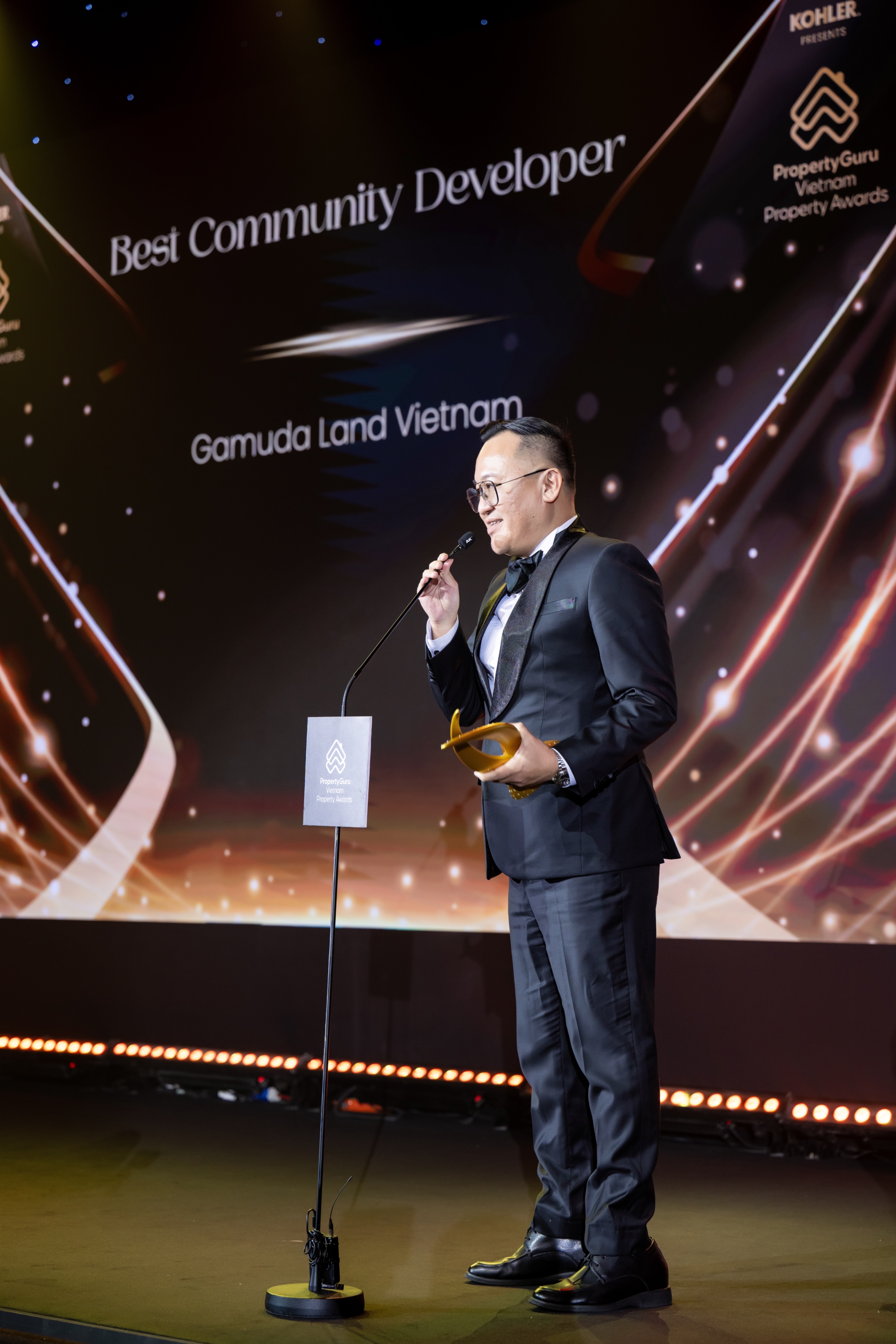 Ông Angus Liew - Chủ tịch Gamuda Land Việt Nam phát biểu