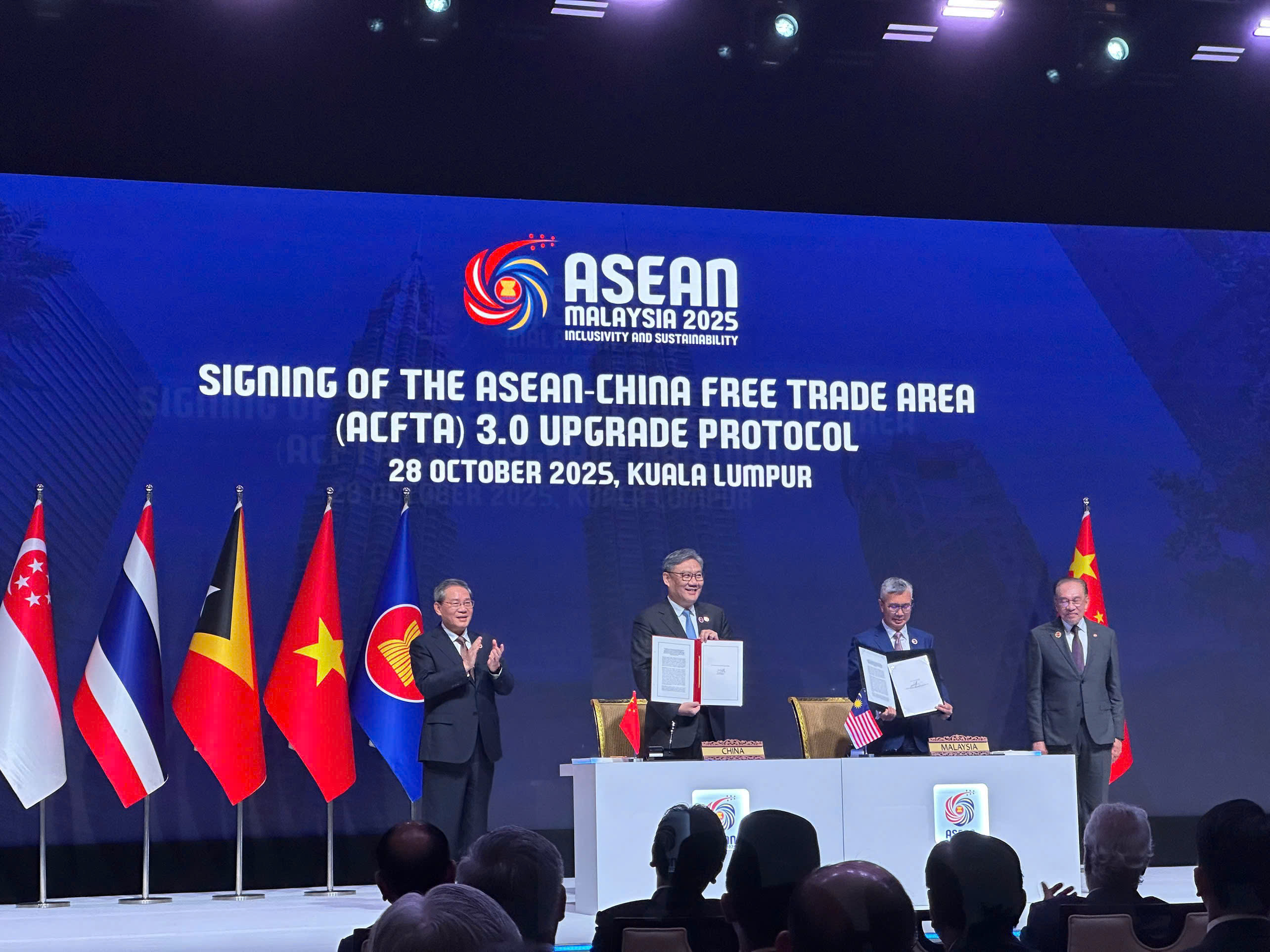 Phiên bản ACFTA 3.0 được xem là một cột mốc mới trong quan hệ đối tác chiến lược ASEAN - Trung Quốc, Ảnh: Quang Lân