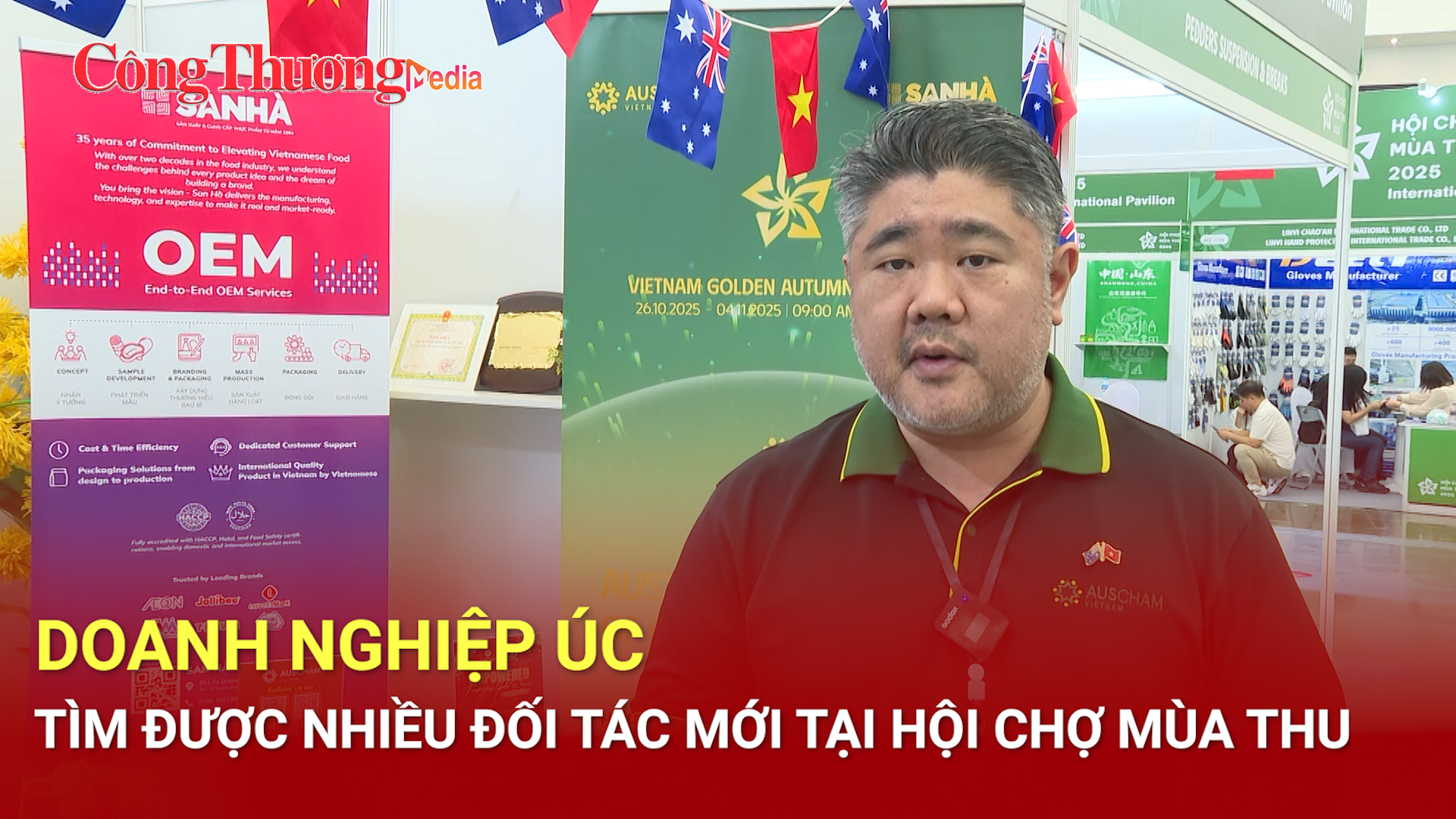 Doanh nghiệp Úc tìm được nhiều đối tác mới tại Hội chợ Mùa thu