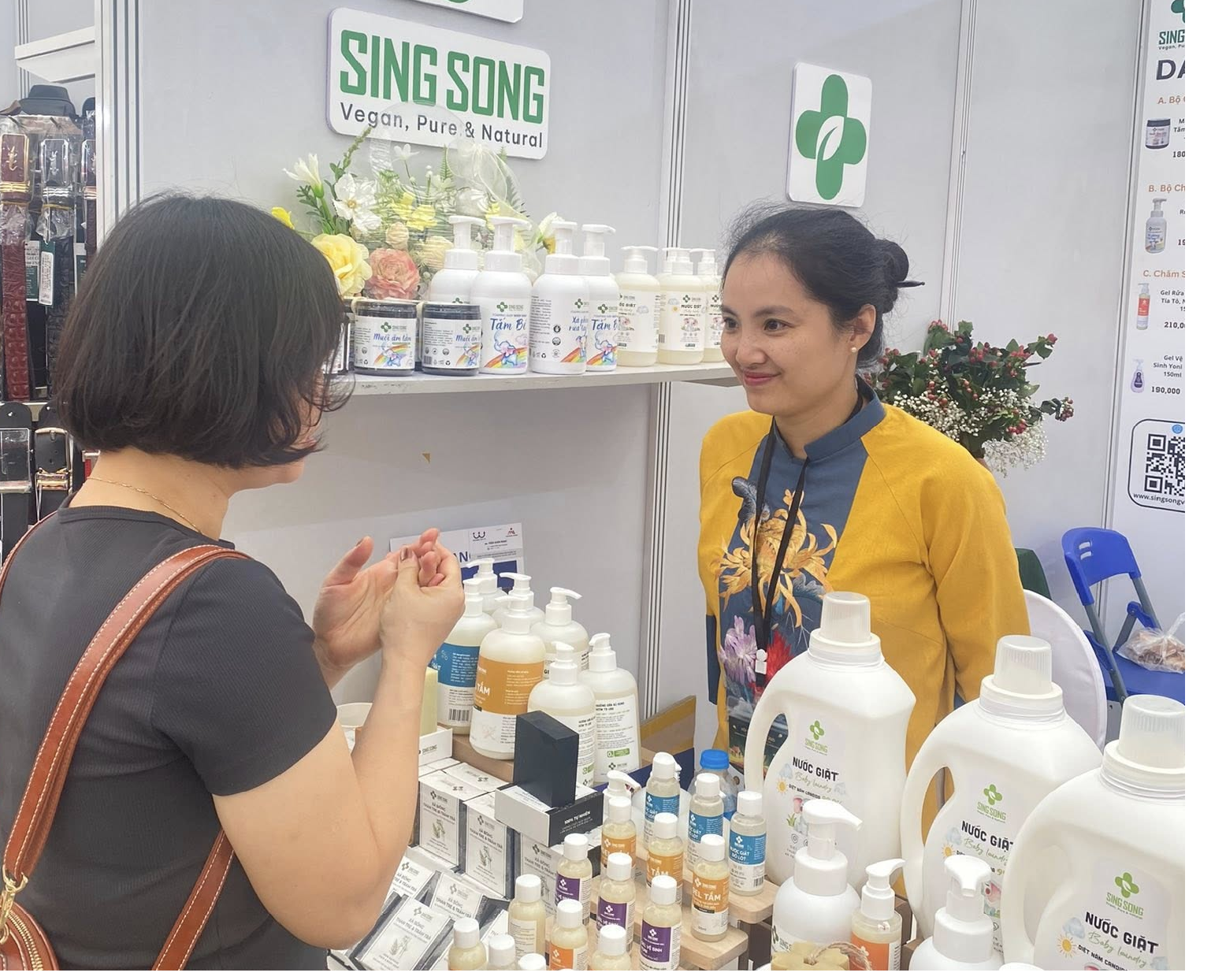 Singsong Vegan dành 5 ngày doanh thu tại Hội chợ Mùa Thu hỗ trợ vùng bão lũ