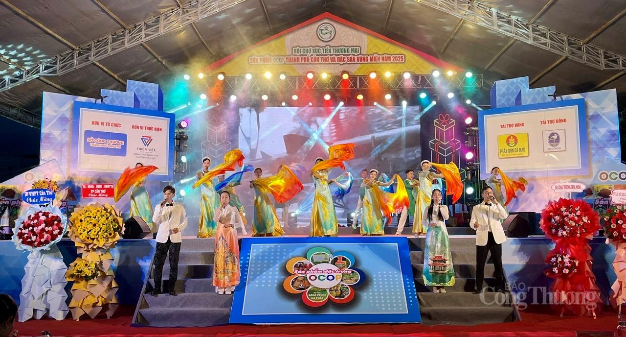 Hơn 420 gian hàng tham gia Hội chợ OCOP 2025 tại Cần Thơ