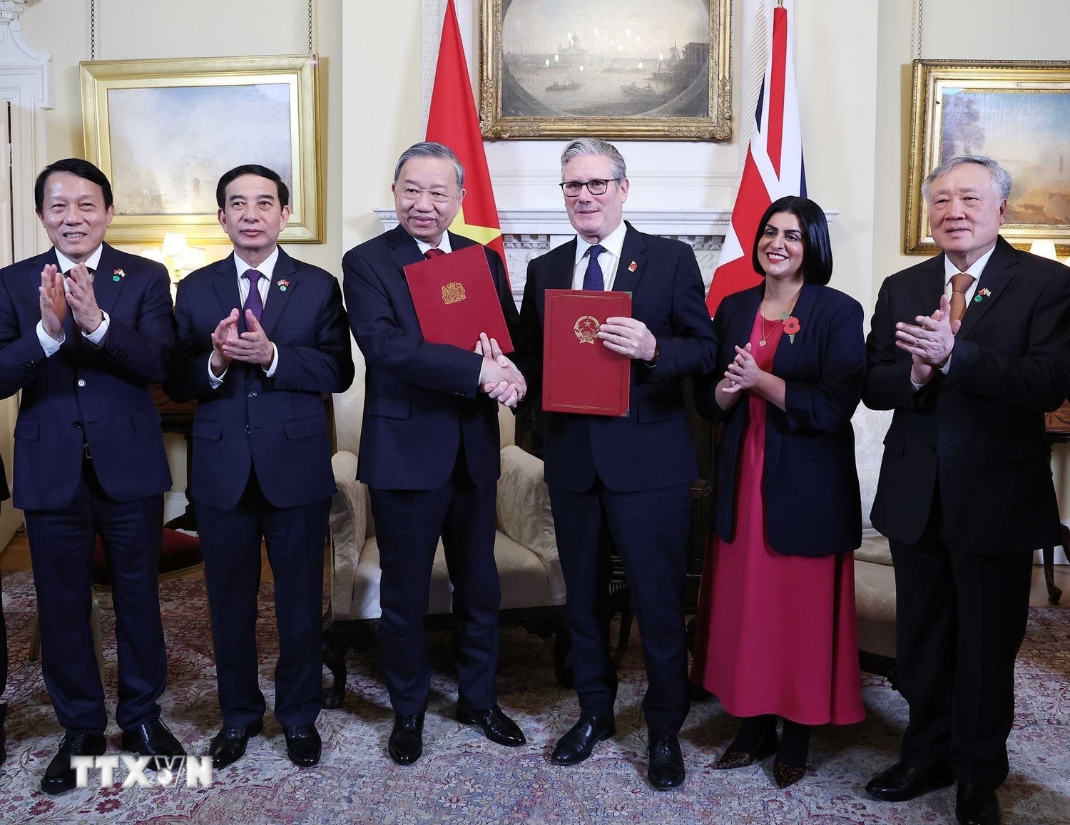 Tuyên bố chung nâng cấp quan hệ Việt Nam-Anh lên Đối tác Chiến lược toàn diện