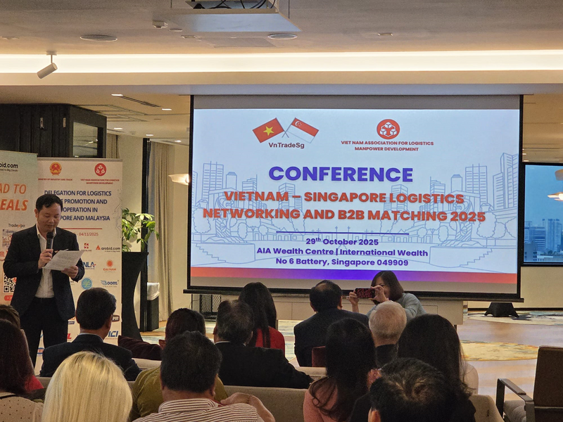 Kết nối giao thương doanh nghiệp logistics Việt Nam và Singapore