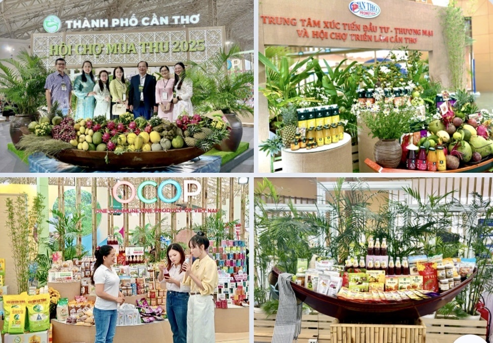 Đồng bằng sông Cửu Long mang hương vị sông nước đến Hội chợ Mùa Thu