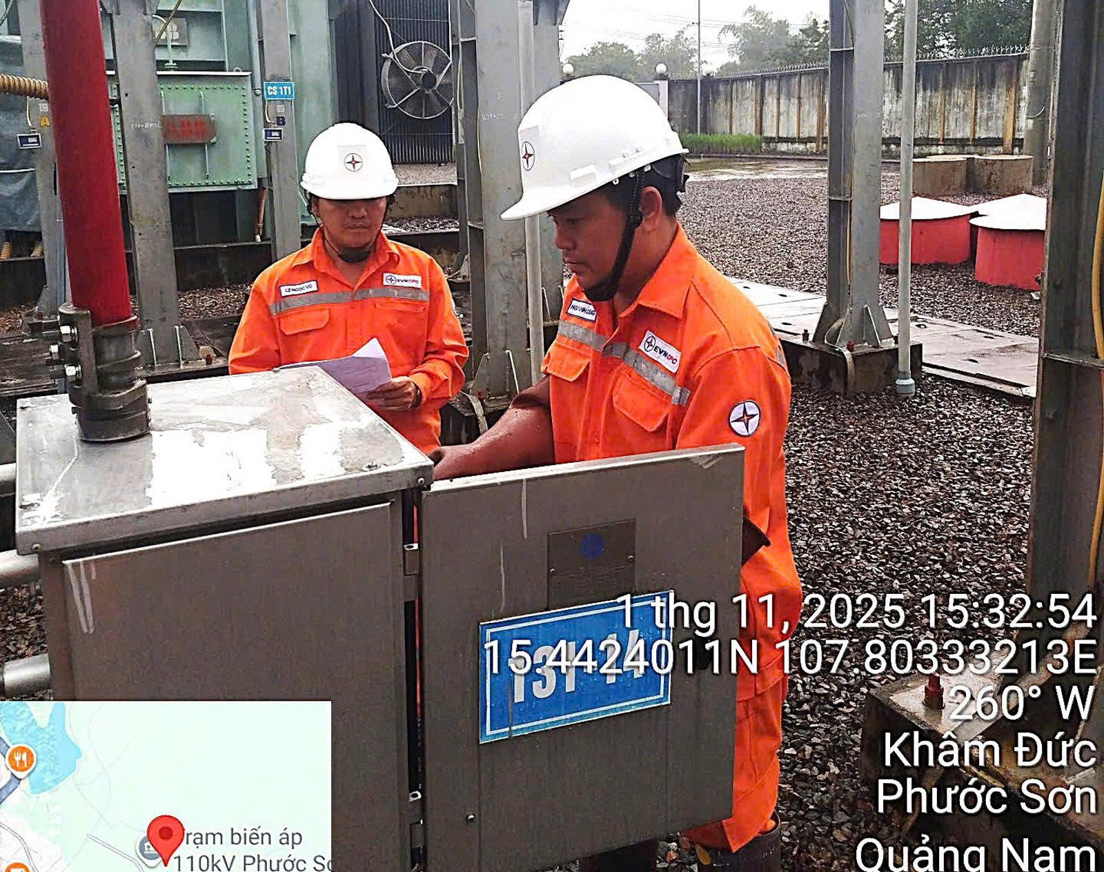 Đà Nẵng: Hoàn thành khắc phục sự cố gẫy đổ cột 110kV Phước Sơn do sạt lở