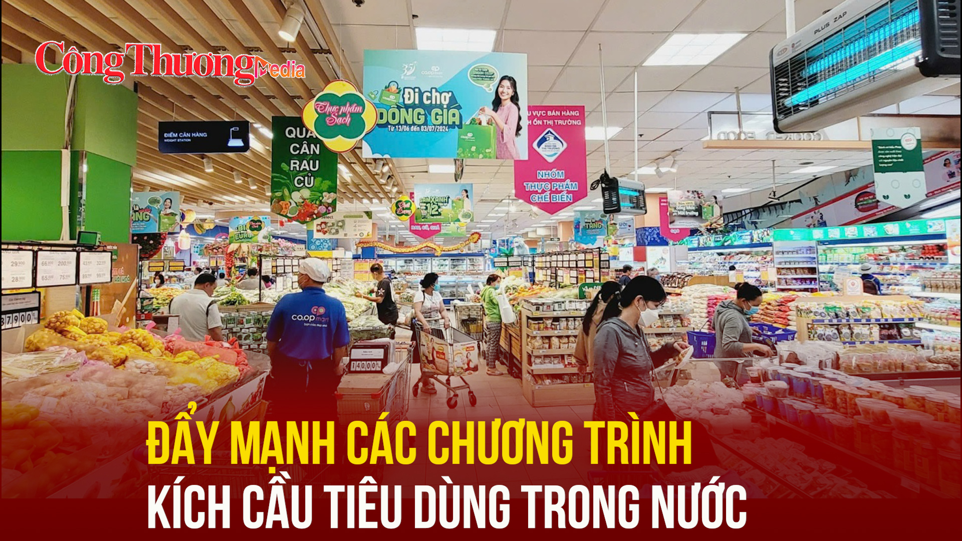 Đẩy mạnh các chương trình kích cầu tiêu dùng trong nước