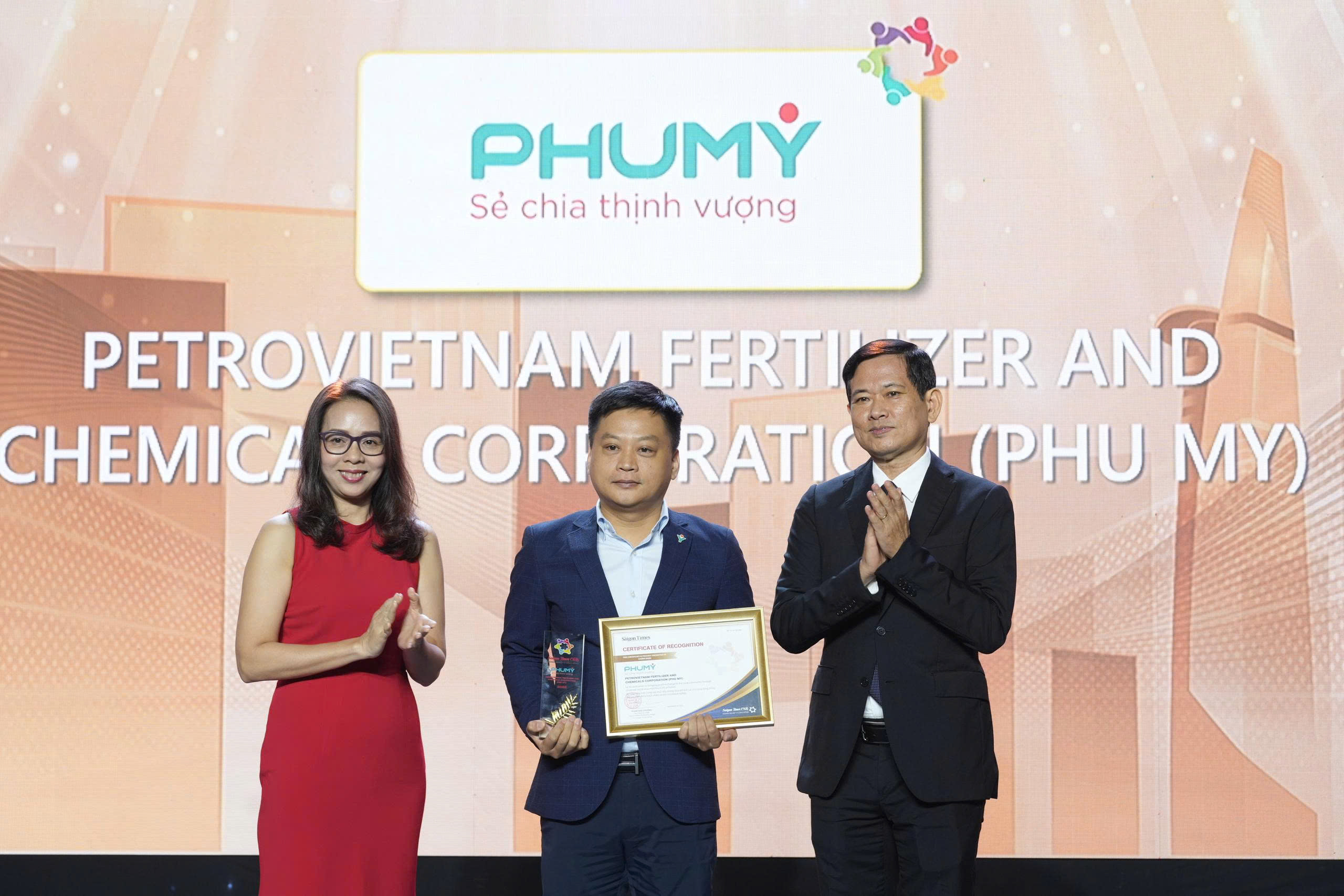 PVFCCo – Phú Mỹ lần thứ 5 được vinh danh 