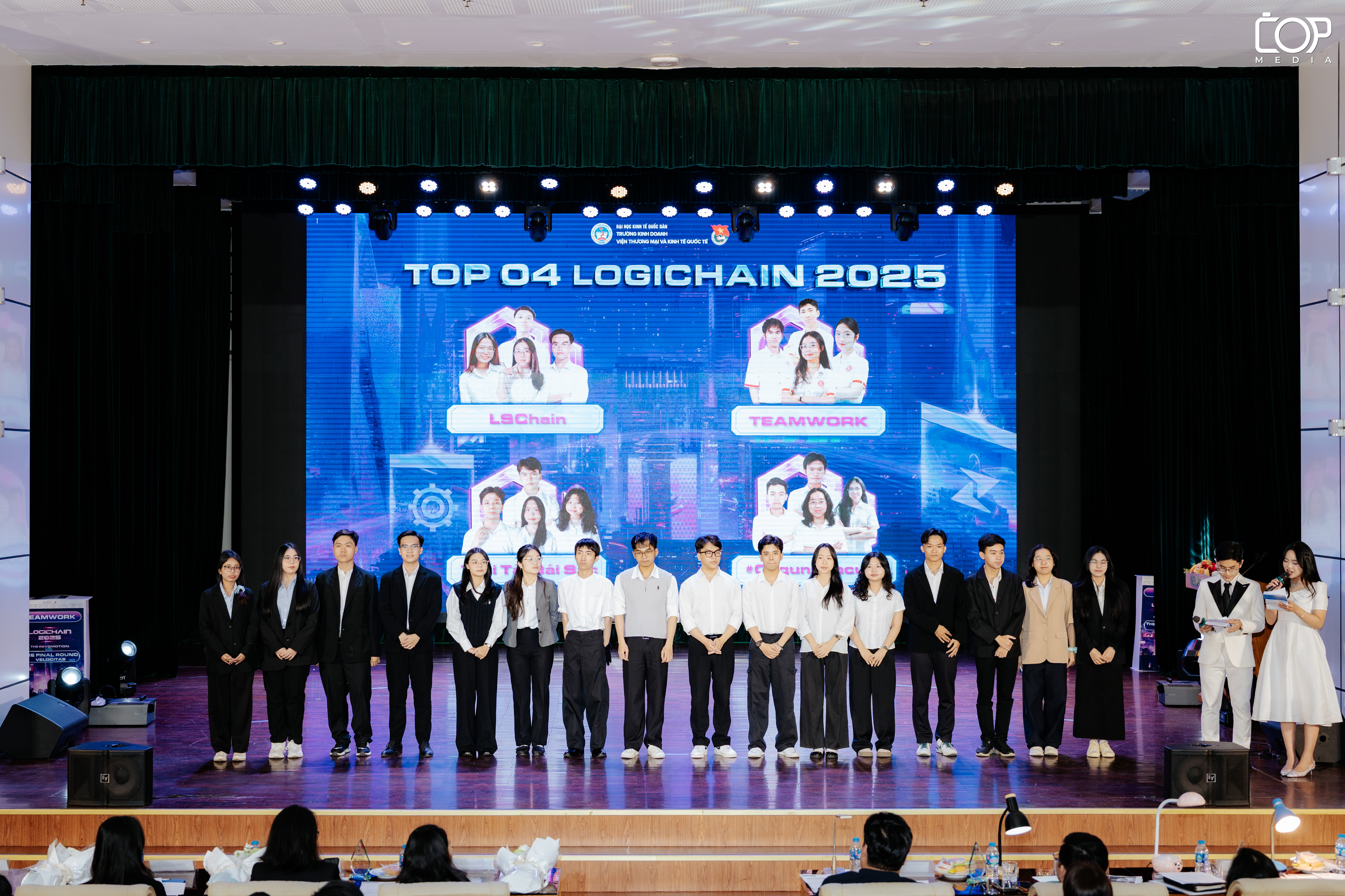4 đội thi xuất sắc vào chung kết cuộc thi LogiChain 2025
