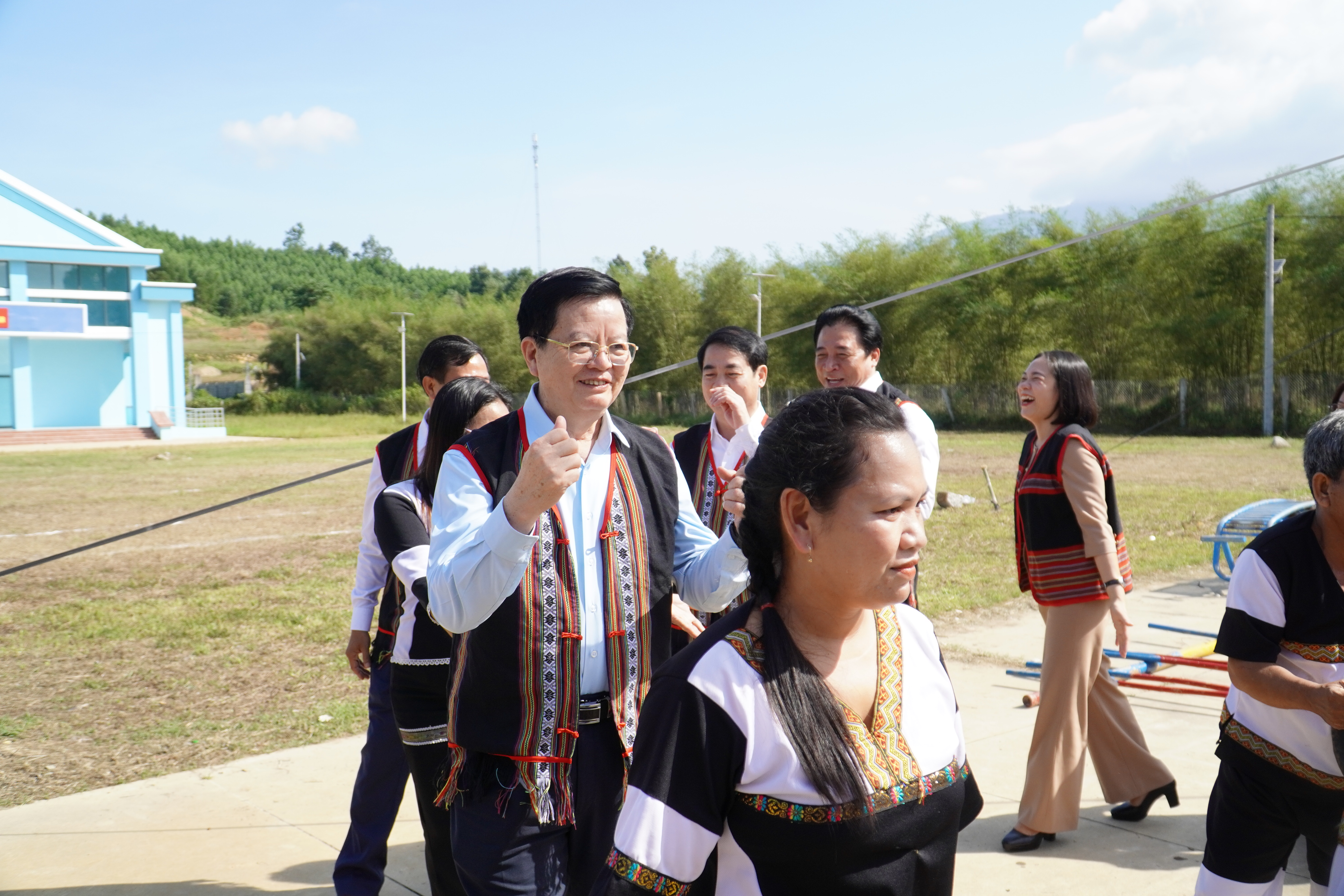 Phó Thủ tướng Mai Văn Chính dự Ngày hội Đại đoàn kết tại Khánh Hòa